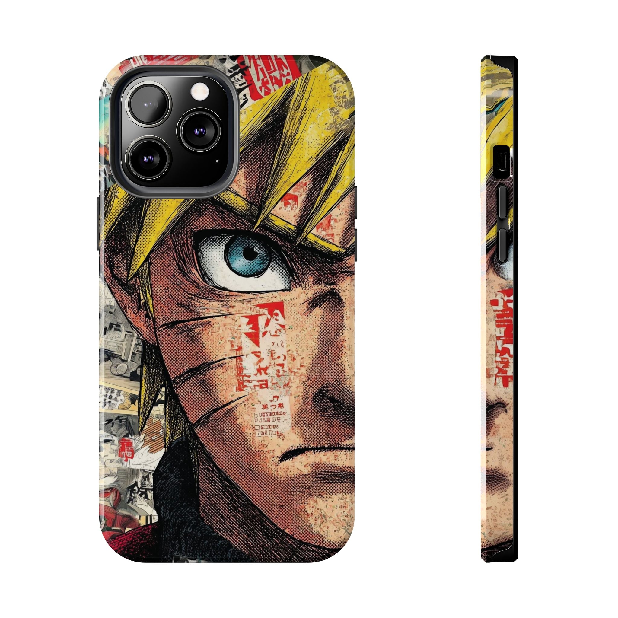 Anime Tough Phone Cases, Durable Phone Covers for Naruto Fans, Gift for Gamers, Stylish Tech Accessories, Anime Merchandise