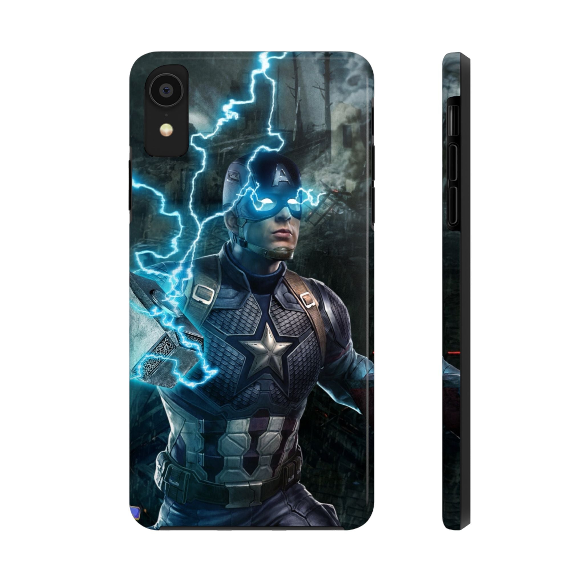 Captain America Superhero Tough Phone Cases, Hero Phone Cover, Gift for Gamers, Superhero Accessory, Durable Phone Case for Every Occasion