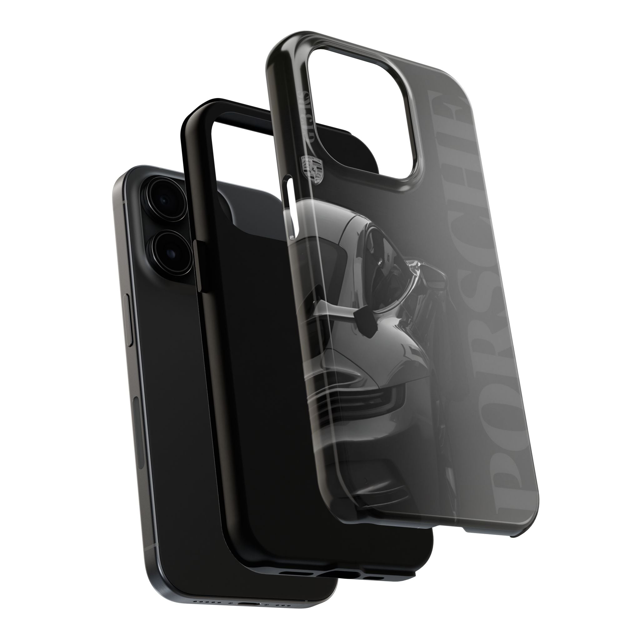 Sleek Automotive Phone Cases for Car Lovers, Stylish Protective Case, Porsche-Inspired Design, Gifts for Him, Unique Accessories