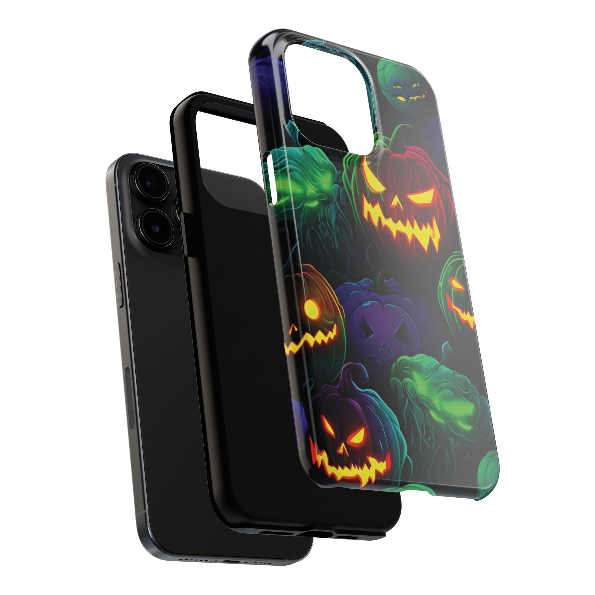 Halloween Pumpkin Phone Case, Spooky Fall Accessory, Tough Phone Cover, Halloween Gift, Pumpkin Decor