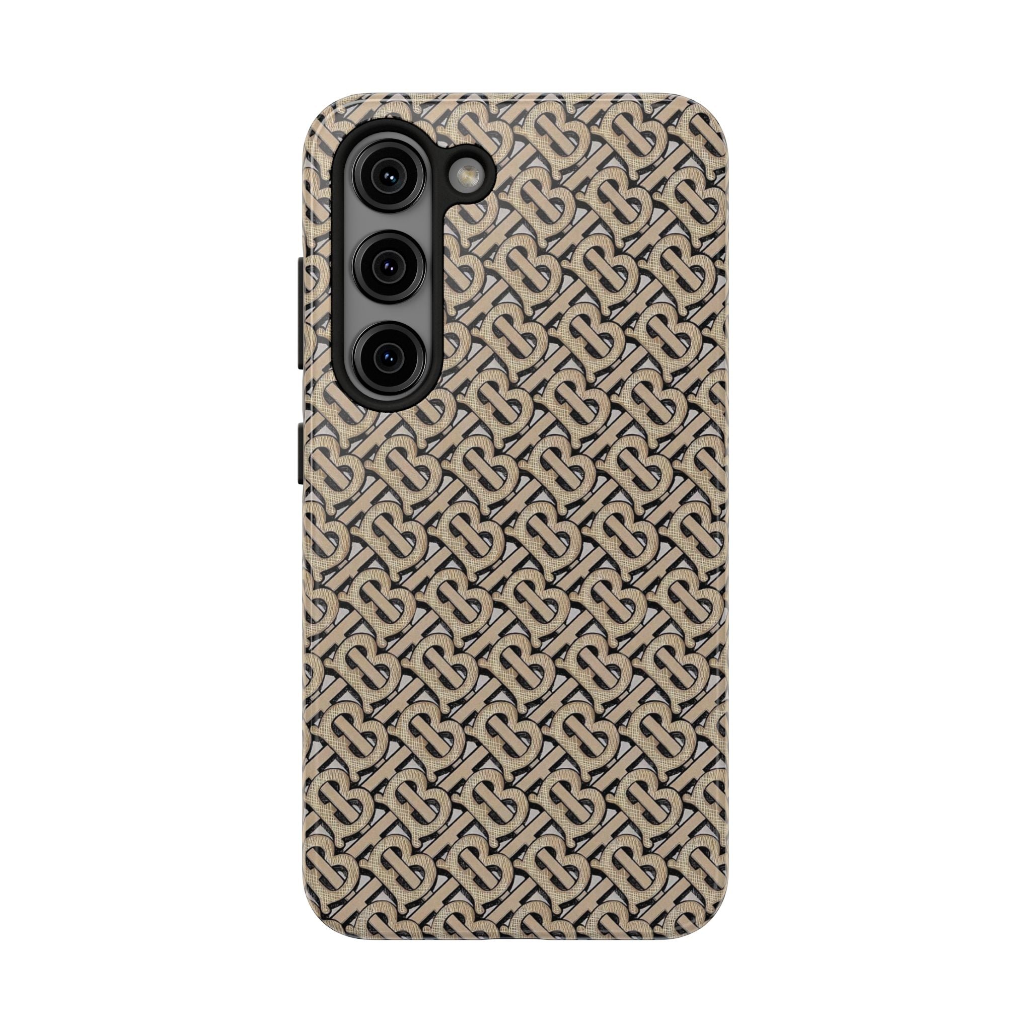 Elegant Interwoven Pattern Tough Phone Cases, Stylish Phone Covers, Durable Cases for Everyday Adventures, Gift for Phone Lovers