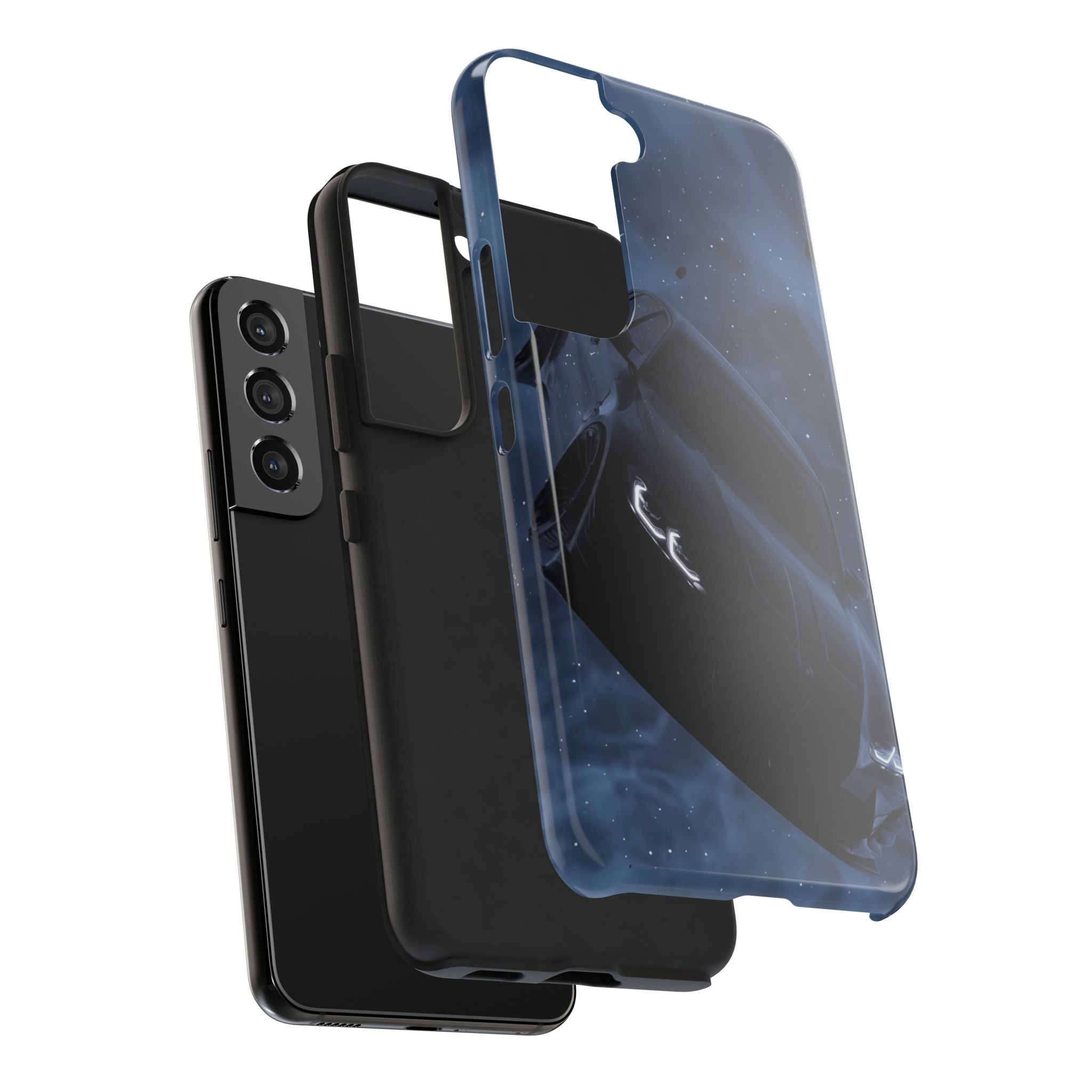 Car Enthusiast Phone Case | Tough Phone Cases, Car Lover Gift, Durable Cover, Automotive Accessories, Black Car Design
