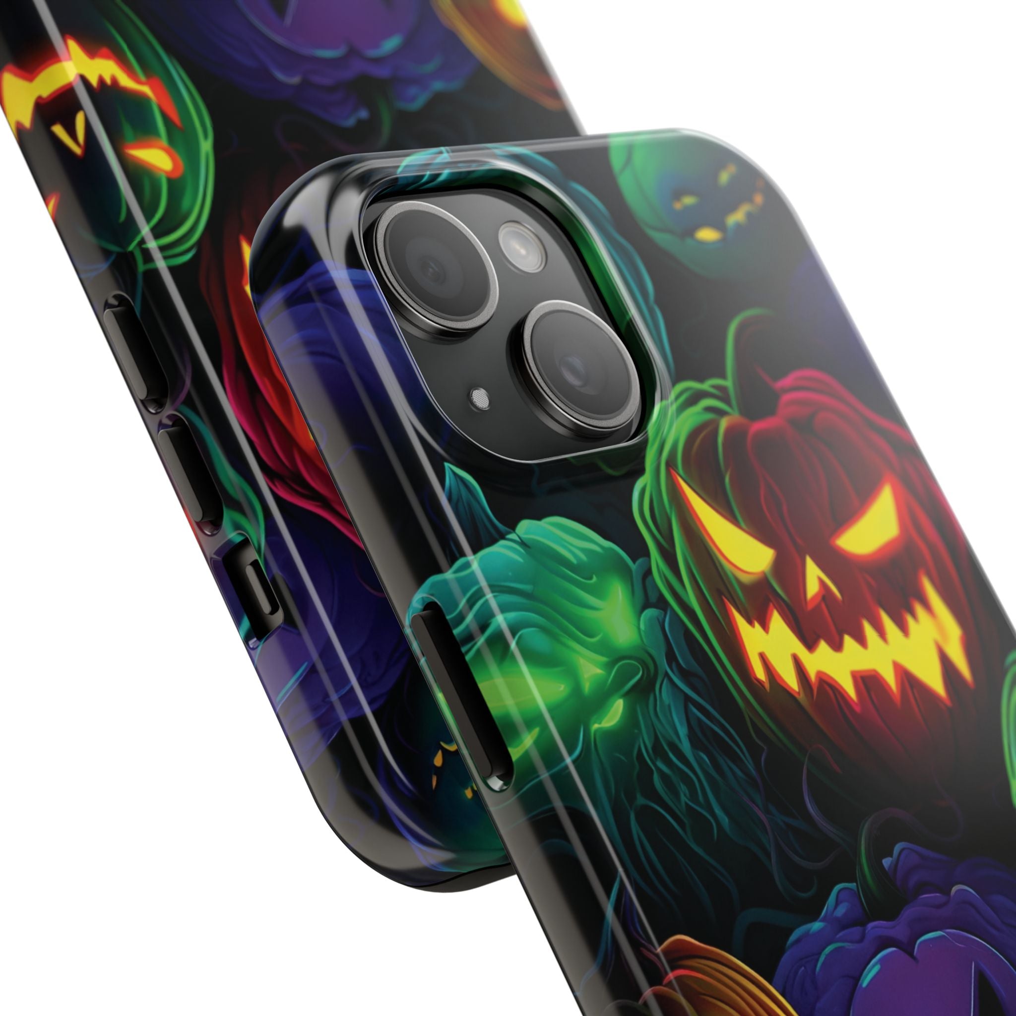 Halloween Pumpkin Phone Case, Spooky Fall Accessory, Tough Phone Cover, Halloween Gift, Pumpkin Decor