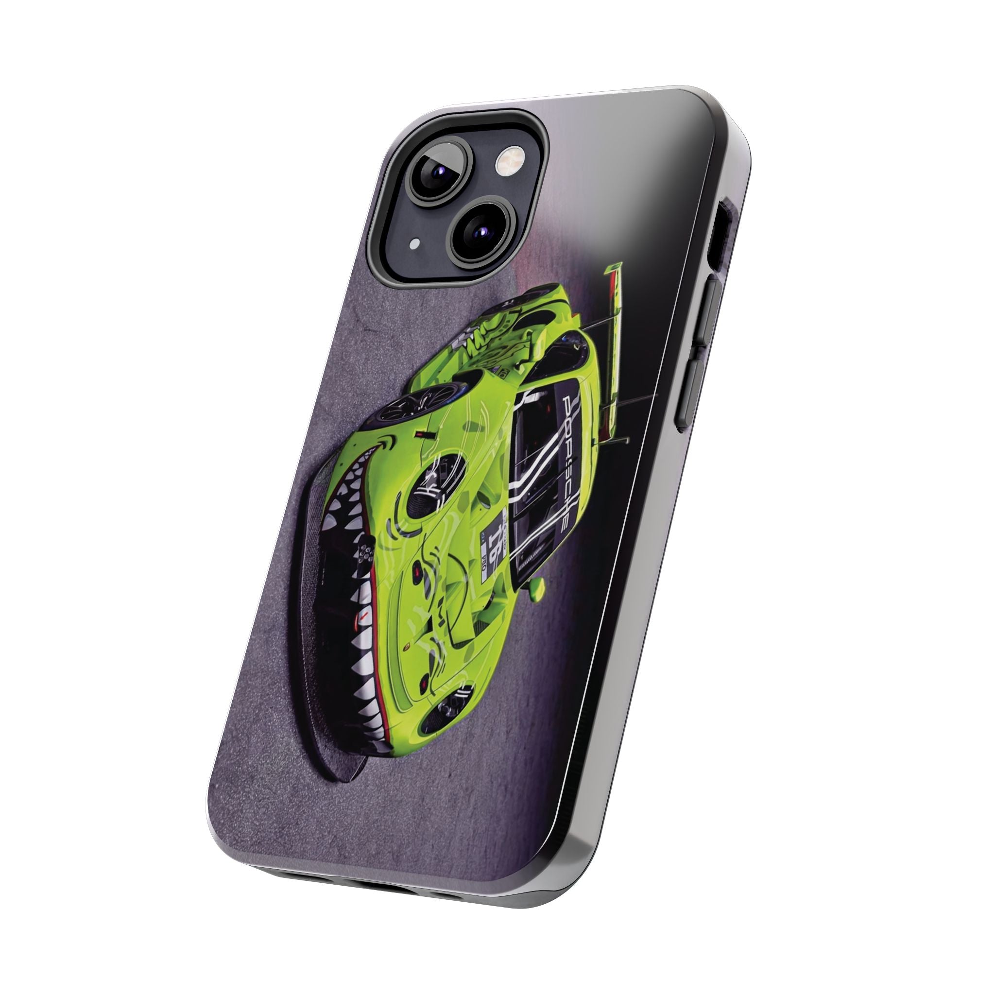 Vibrant Racing Phone Cases, Tough Car Protection, Gift for Car Lovers, Personalized Auto-Themed Accessories, Unique Tech Gifts