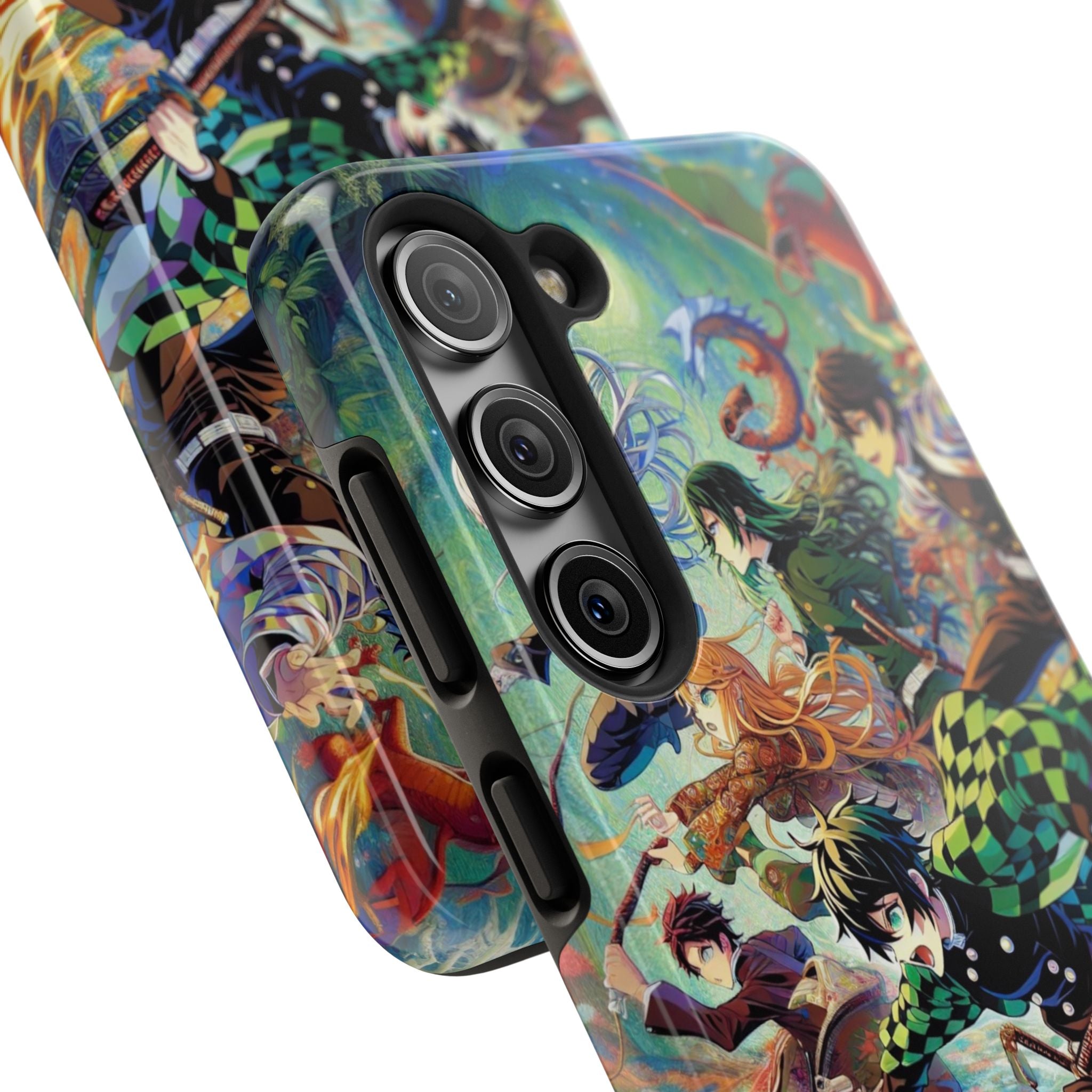 Vibrant Anime Tough Phone Cases, Protective Covers, Gifts for Fans, Geeky Accessories, Birthday or Holiday Presents