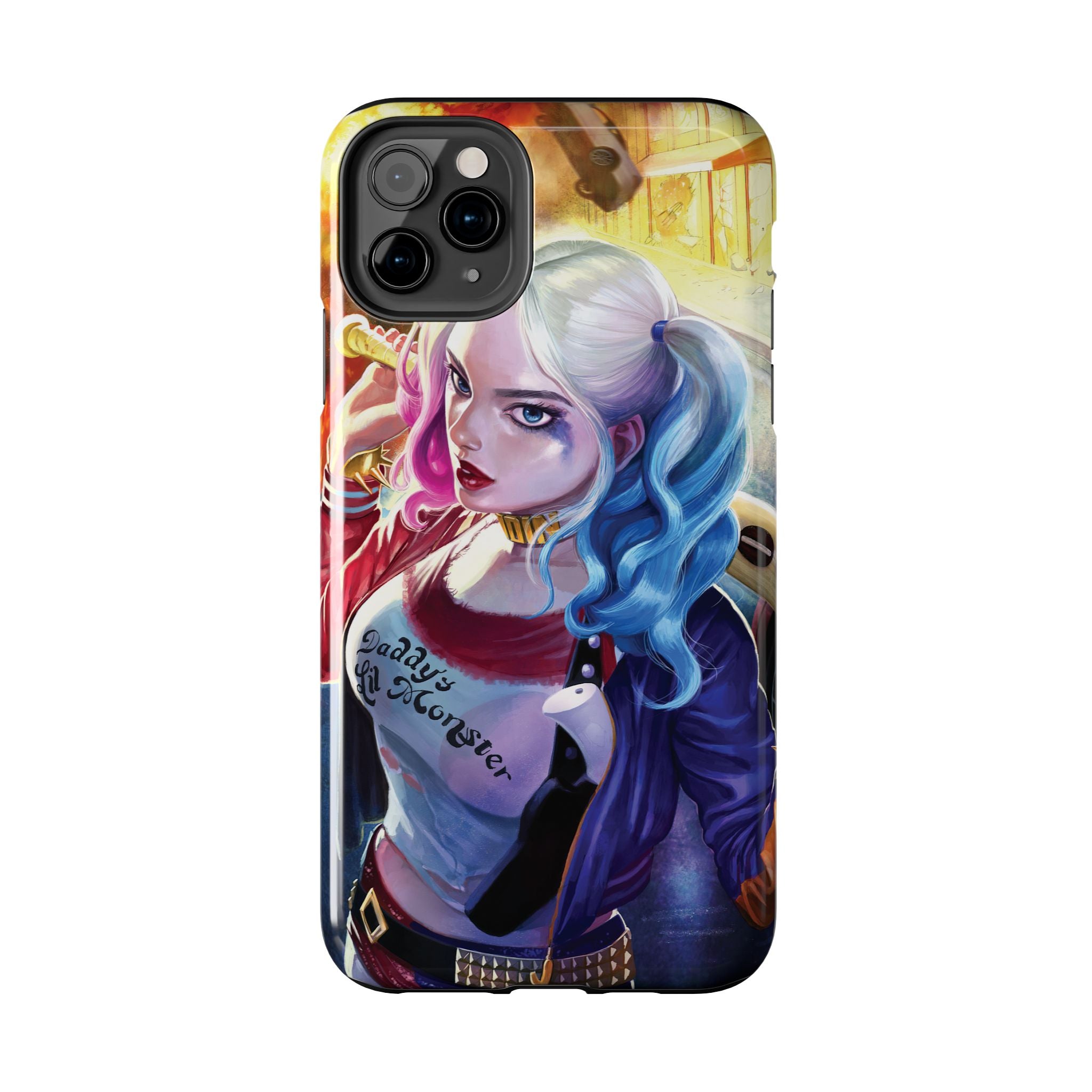 Harley Quinn Tough Phone Cases, Stylish Phone Protector for Women, Anime Style Mobile Cover, Unique Gift for Gamers, Pop Culture Accessories