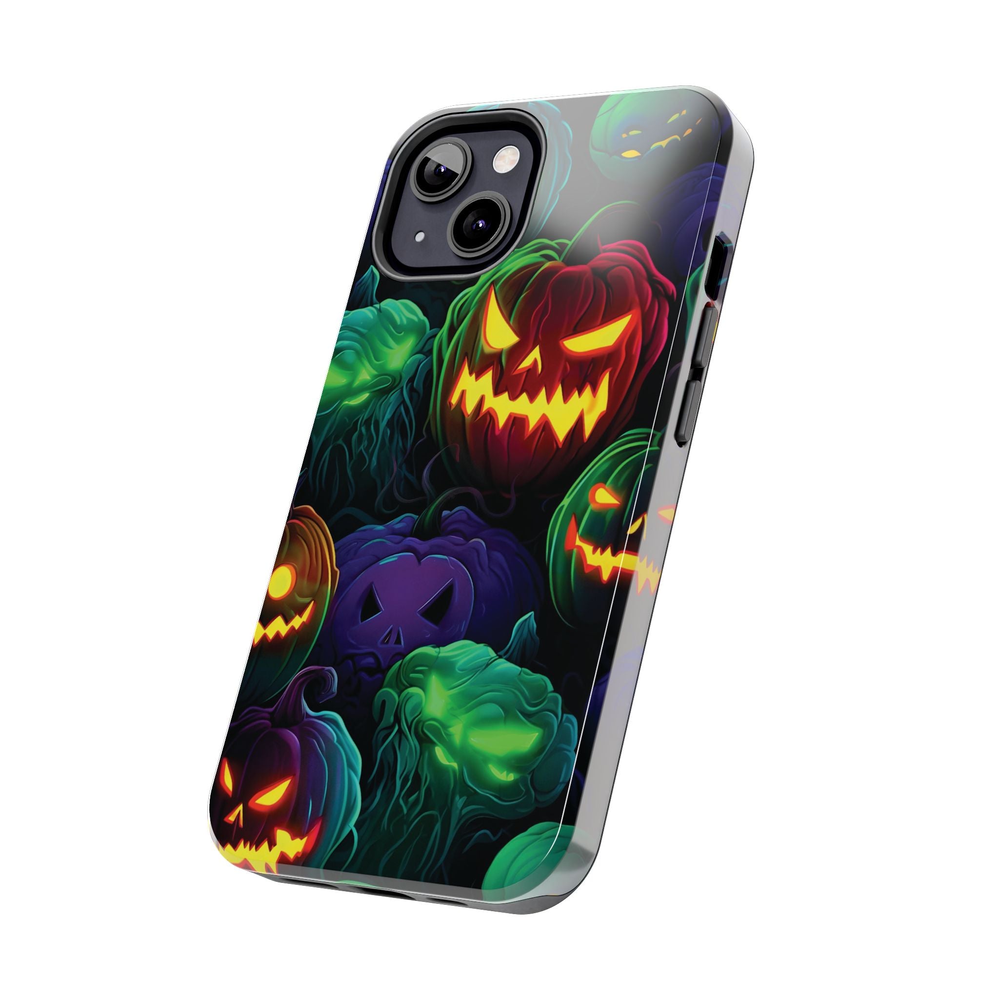 Halloween Pumpkin Phone Case, Spooky Fall Accessory, Tough Phone Cover, Halloween Gift, Pumpkin Decor