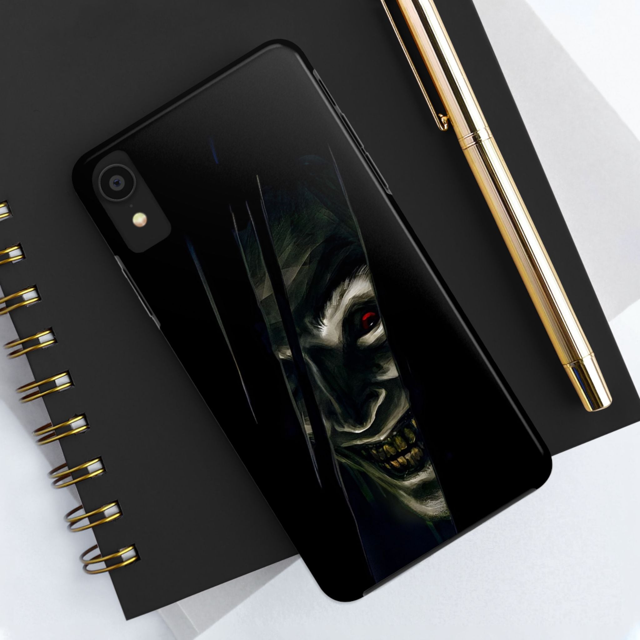Sinister Horror Phone Cases, Protective Halloween Gift, Spooky Accessory for Horror Fans, Unique Mobile Covers, Dark Aesthetic Tech