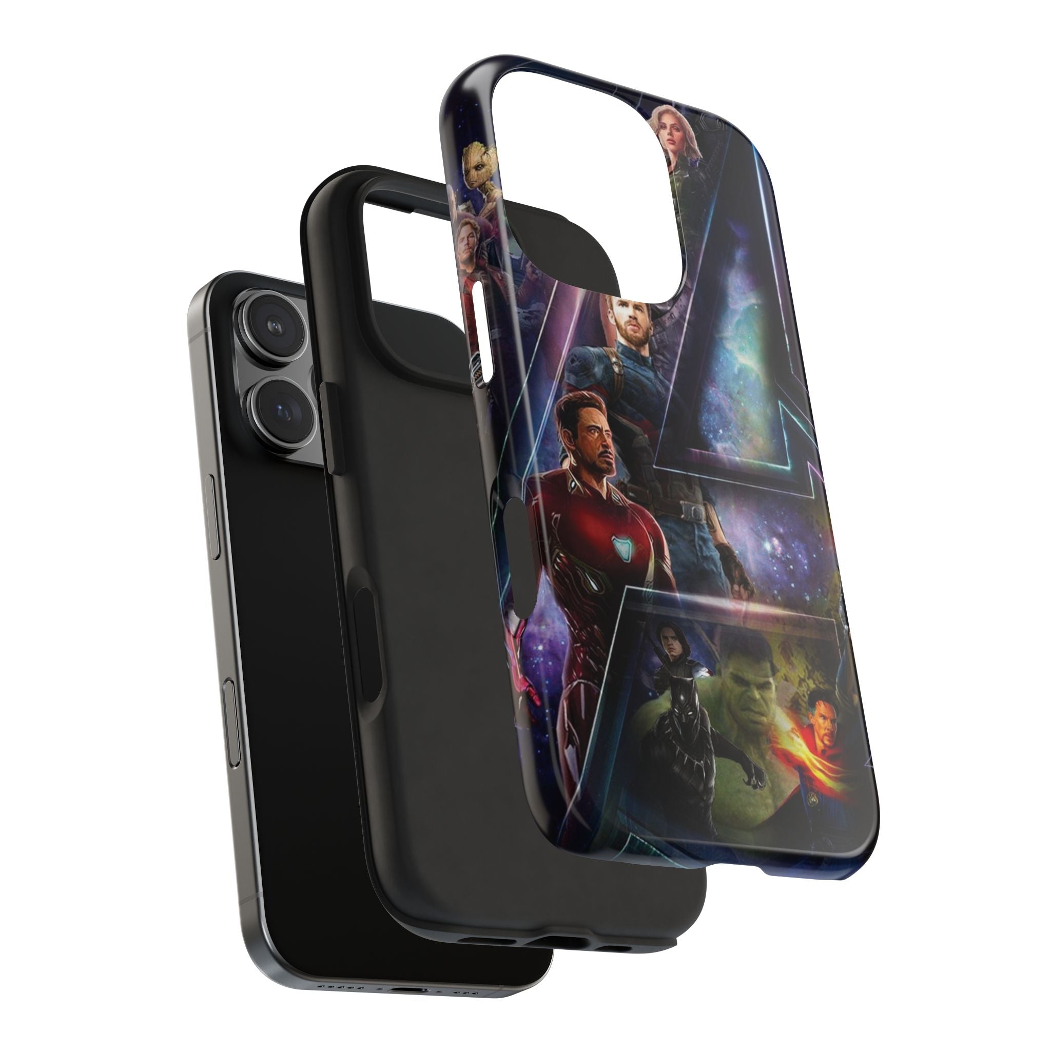 Marvel Avengers Tough Phone Cases | Durable Phone Cover, Superhero Gifts, Geek Accessories, Unique Phone Cases, Avengers Merchandise