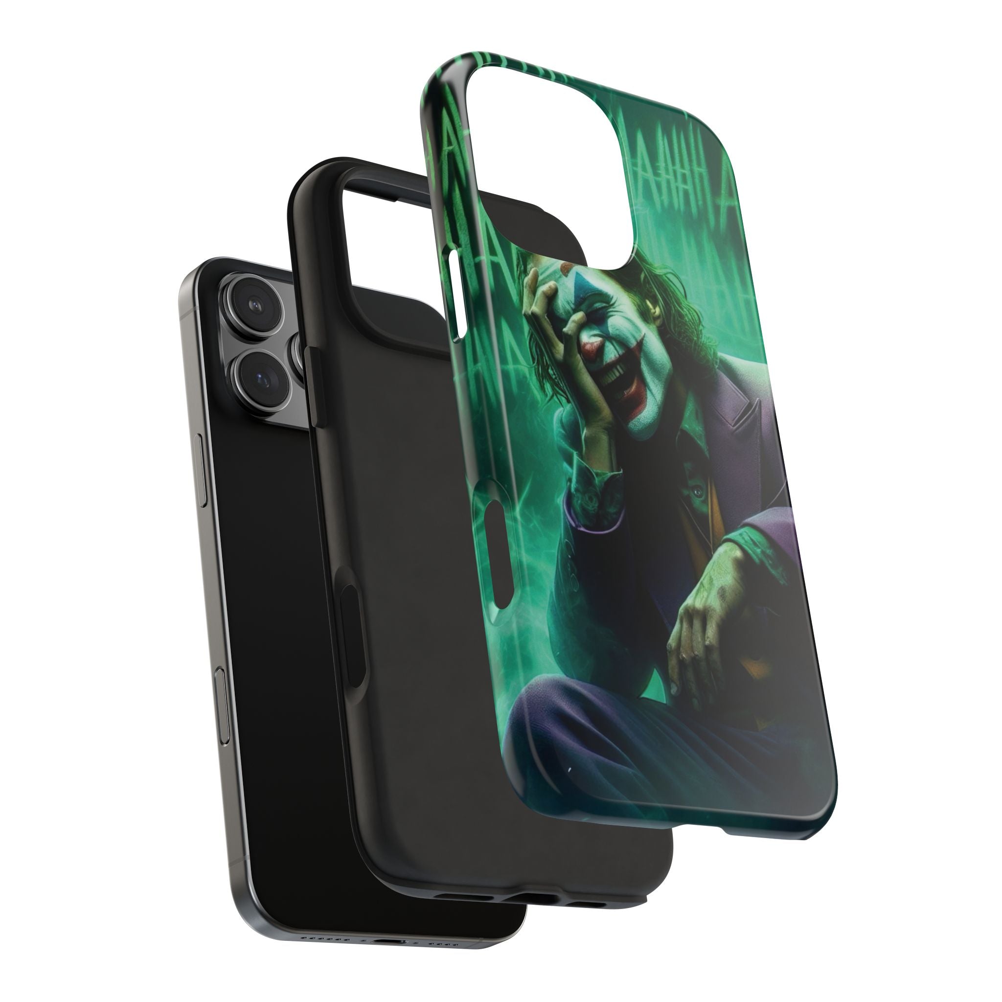 Joker Phone Cases, Tough Phone Cover, Customizable Phone Accessory, Unique Gift for Fans, Pop Culture Merchandise