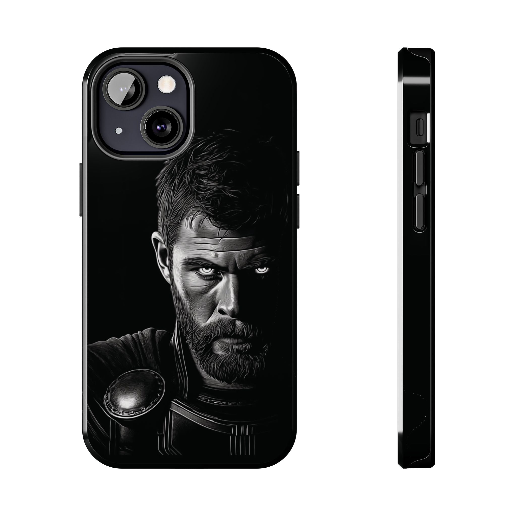 Tough Phone Cases featuring Warrior Design, Rugged Protector, Gift for Adventurers, Customizable Case, Durable Phone Cover