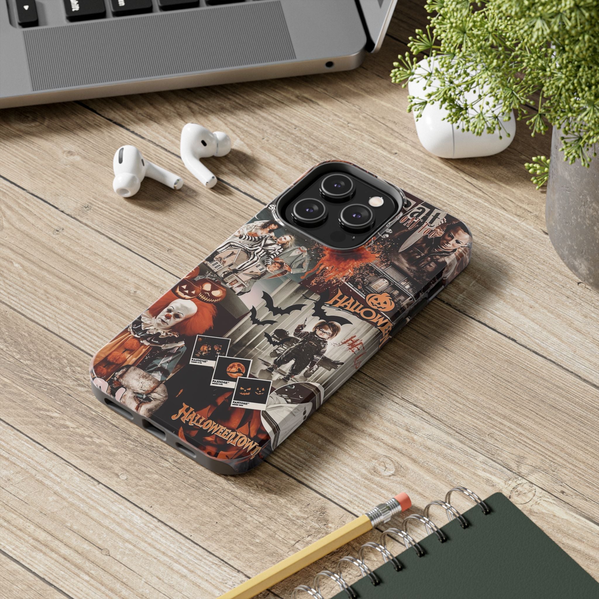 Halloween Phone Cases, Spooky Decor, Fall Celebration, Gift for Horror Fans, Trick or Treat Essentials