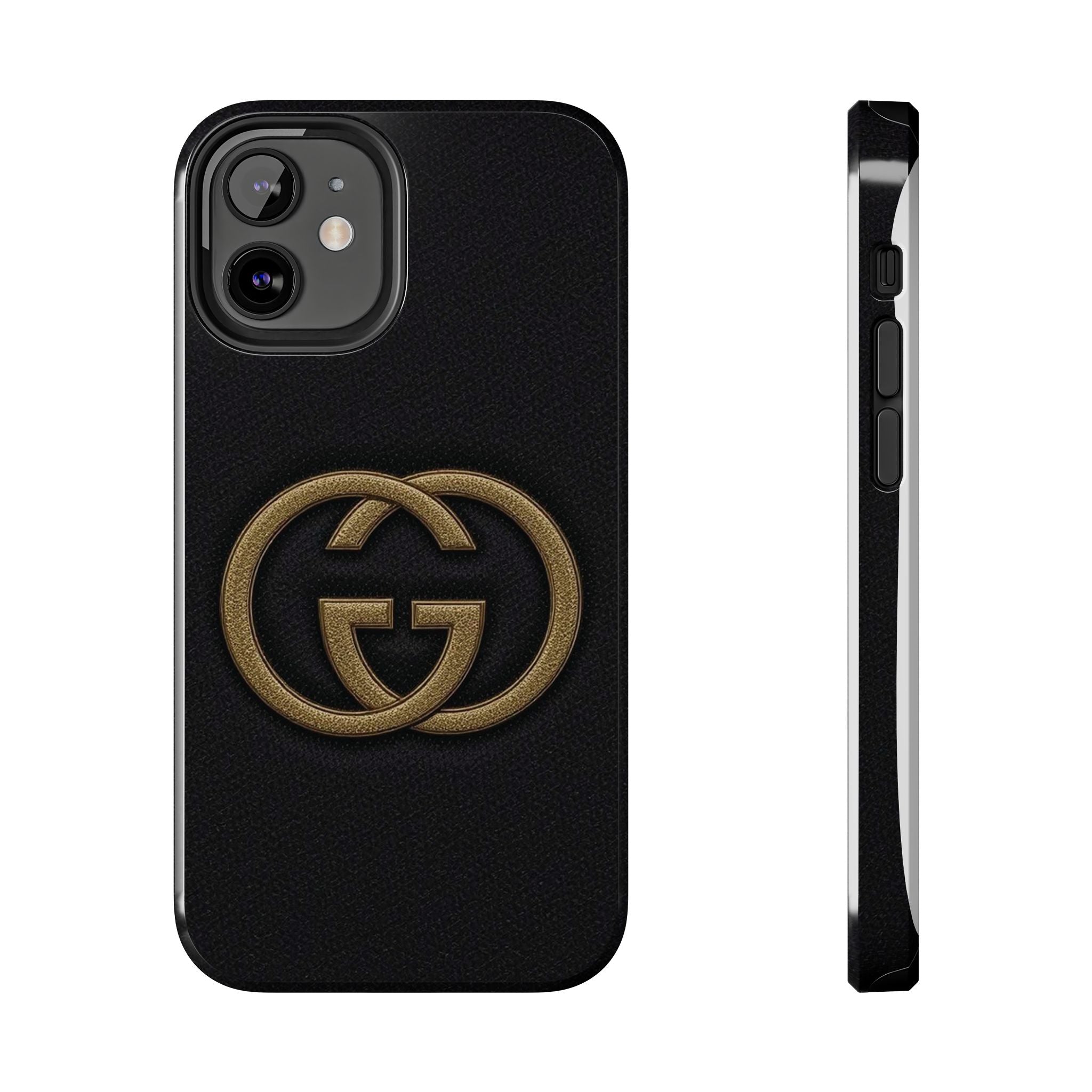 Stylish Tough Phone Cases with Elegant Logo, Durable Protection, Fashion Accessory, Smartphone Cases, Gift for Her or Him