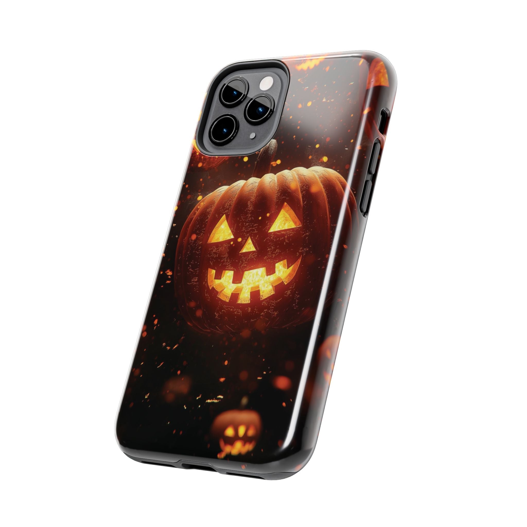 Halloween Pumpkin Tough Phone Cases, Spooky Mobile Covers, Fall Decor, Halloween Gift, Pumpkin Design, Halloween Accessories