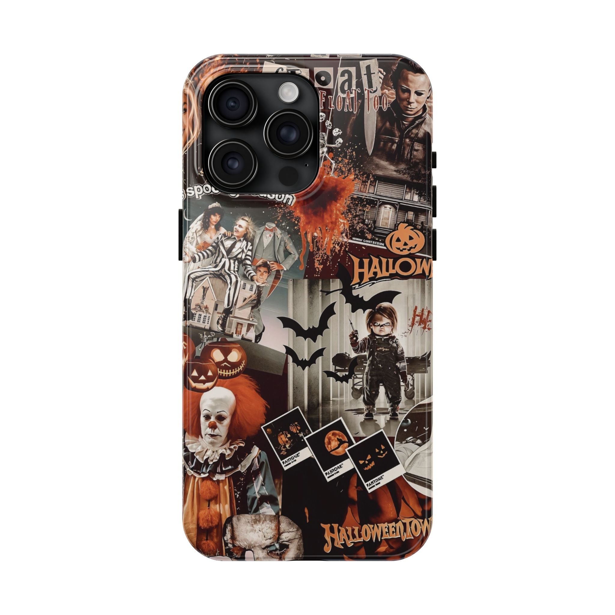 Halloween Phone Cases, Spooky Decor, Fall Celebration, Gift for Horror Fans, Trick or Treat Essentials