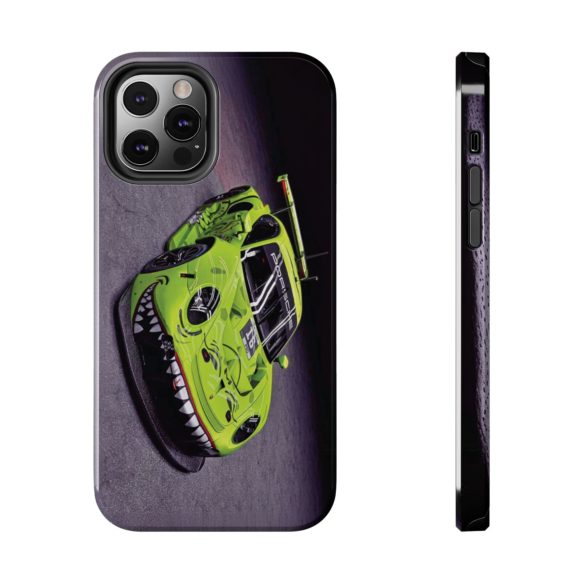 Vibrant Racing Phone Cases, Tough Car Protection, Gift for Car Lovers, Personalized Auto-Themed Accessories, Unique Tech Gifts