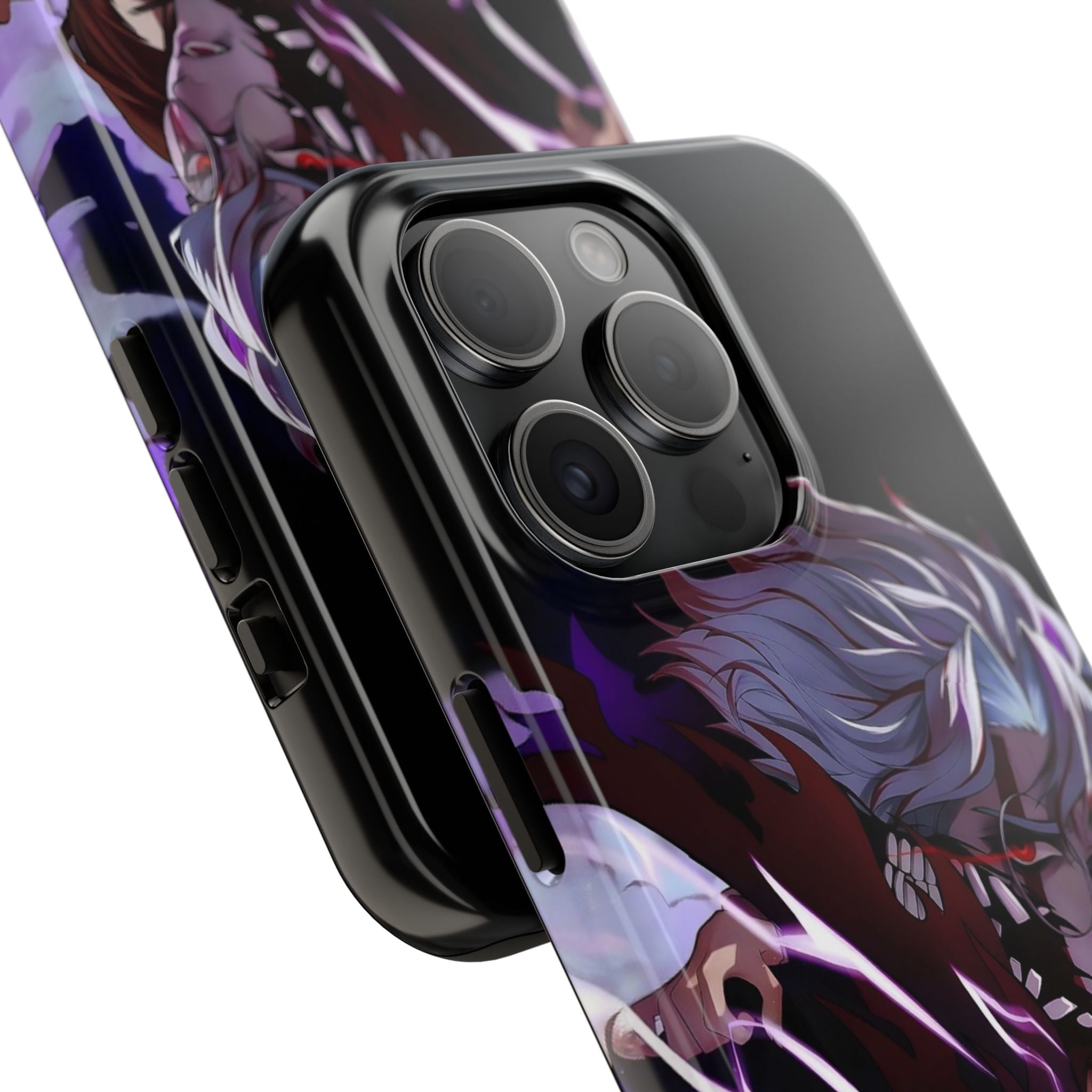 Tough Phone Cases with Bold Anime Design, Perfect Gift for Gamers, Stylish Phone Accessories, Trendy Tech Cases, Protection for Everyday Use