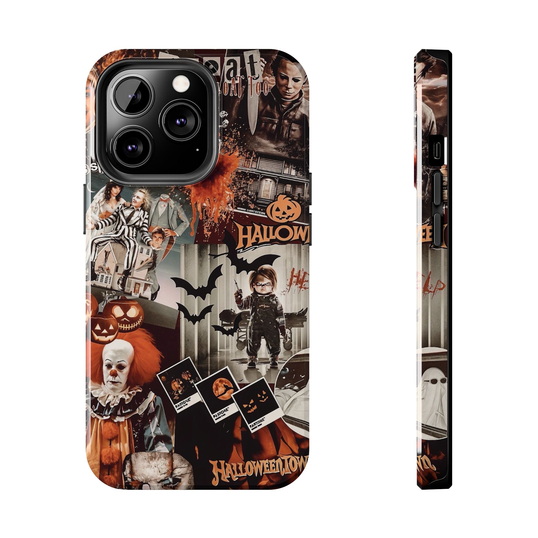 Halloween Phone Cases, Spooky Decor, Fall Celebration, Gift for Horror Fans, Trick or Treat Essentials