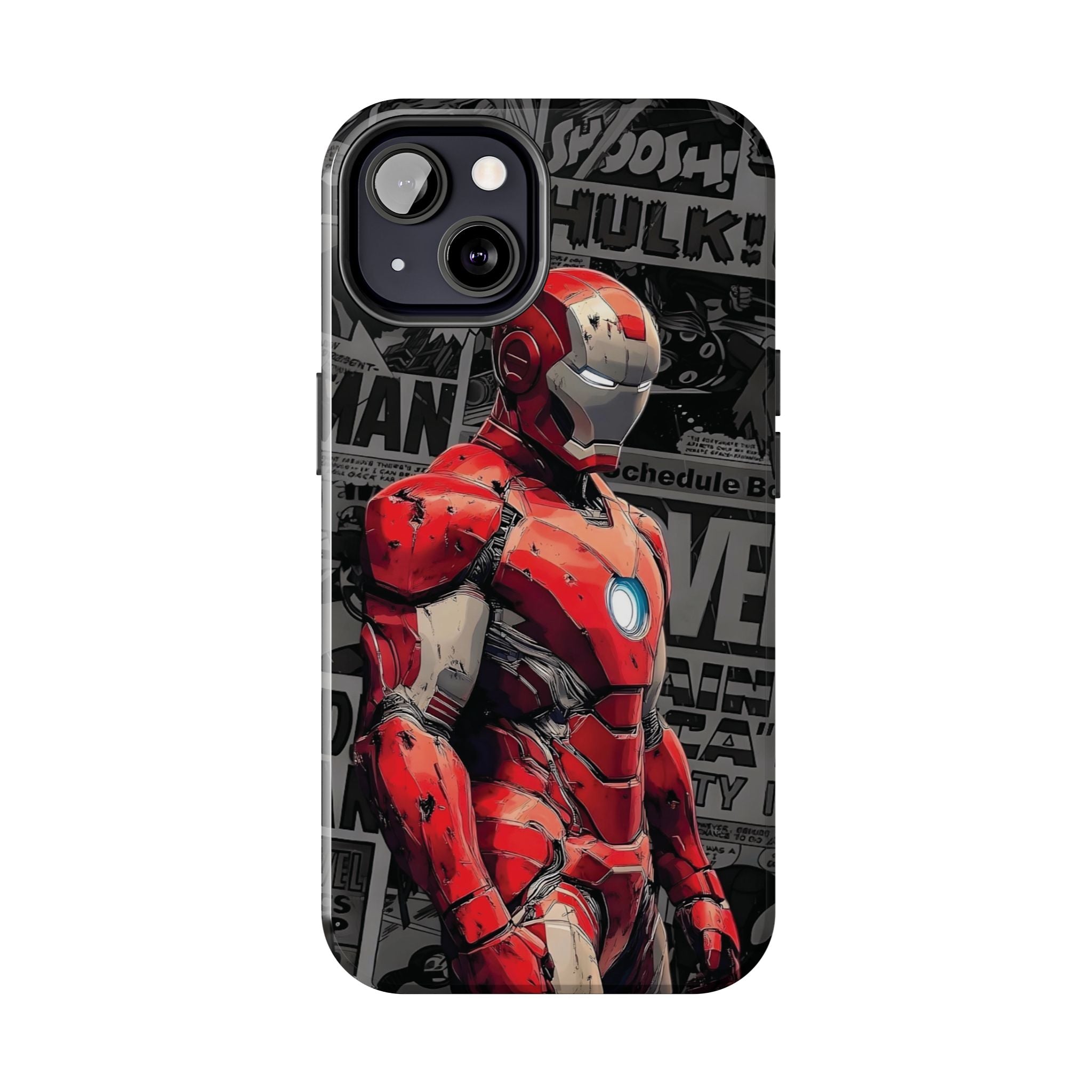 Iron Man Hero Tough Phone Cases - Durable, Stylish, Perfect for Marvel Fans, Geek Gifts, Comic Book Lovers, Unique Accessories