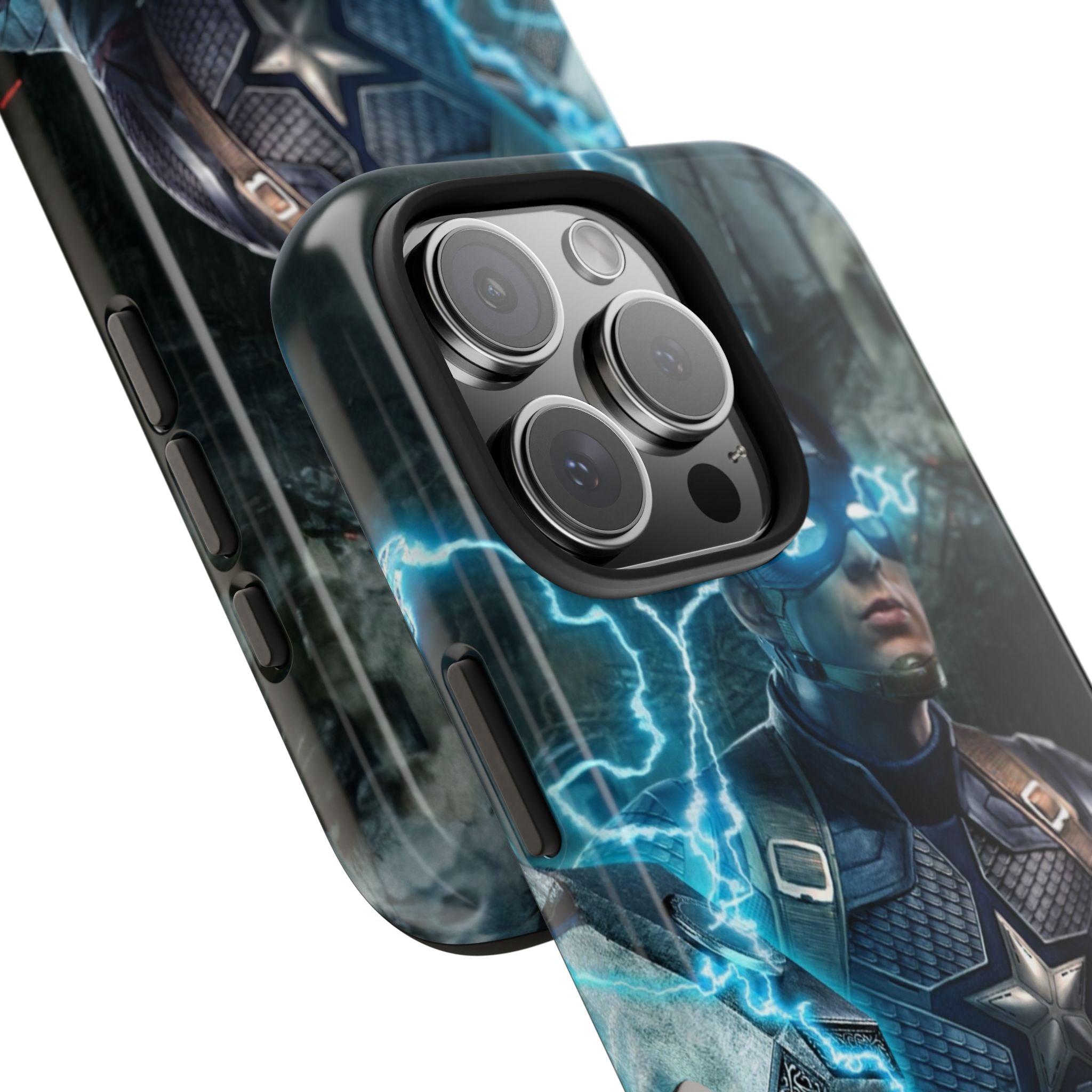 Captain America Superhero Tough Phone Cases, Hero Phone Cover, Gift for Gamers, Superhero Accessory, Durable Phone Case for Every Occasion