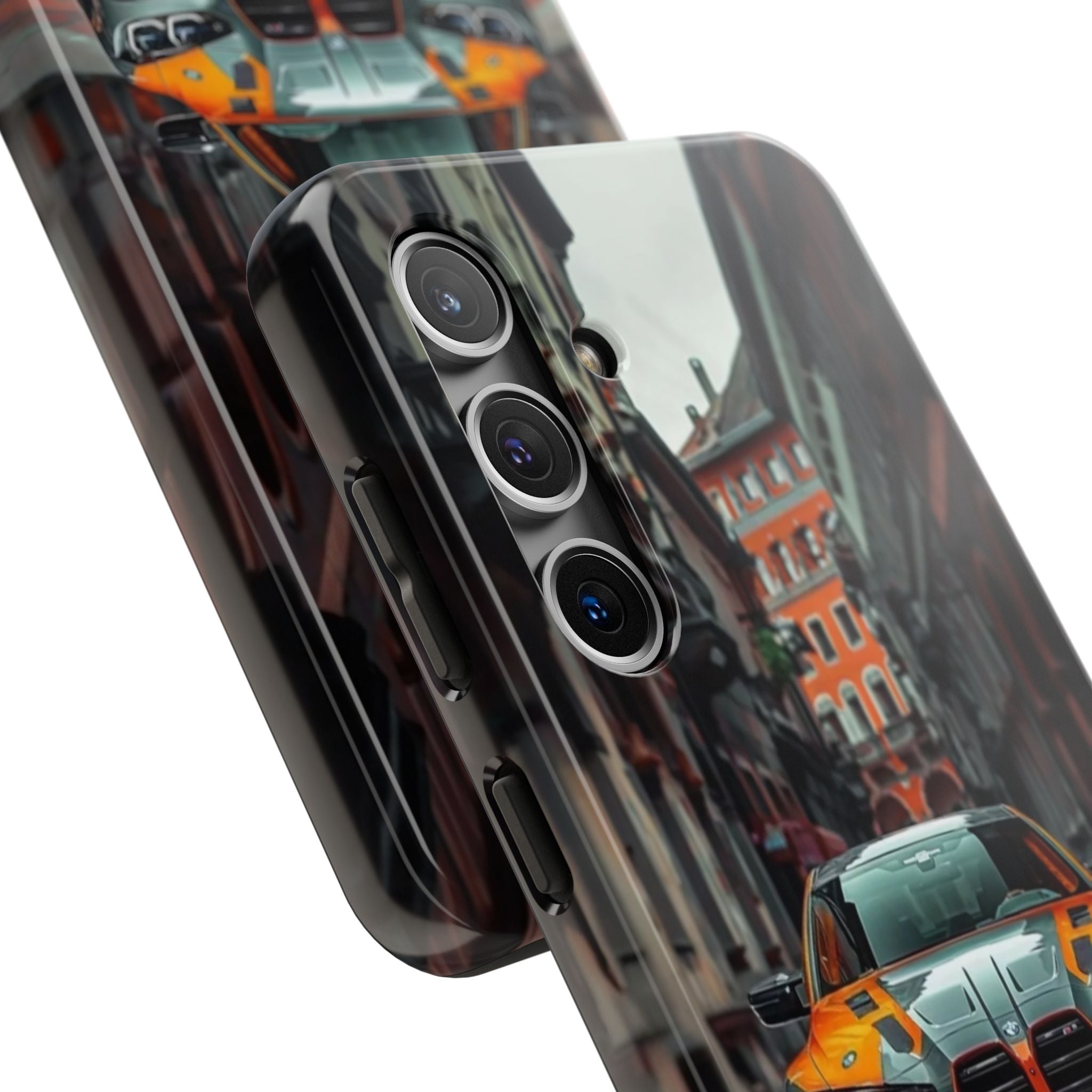 Rugged Car Lover Phone Case, Durable Phone Cover, Automotive Gift, Unique Car Design, Perfect for Birthdays, Car Enthusiasts