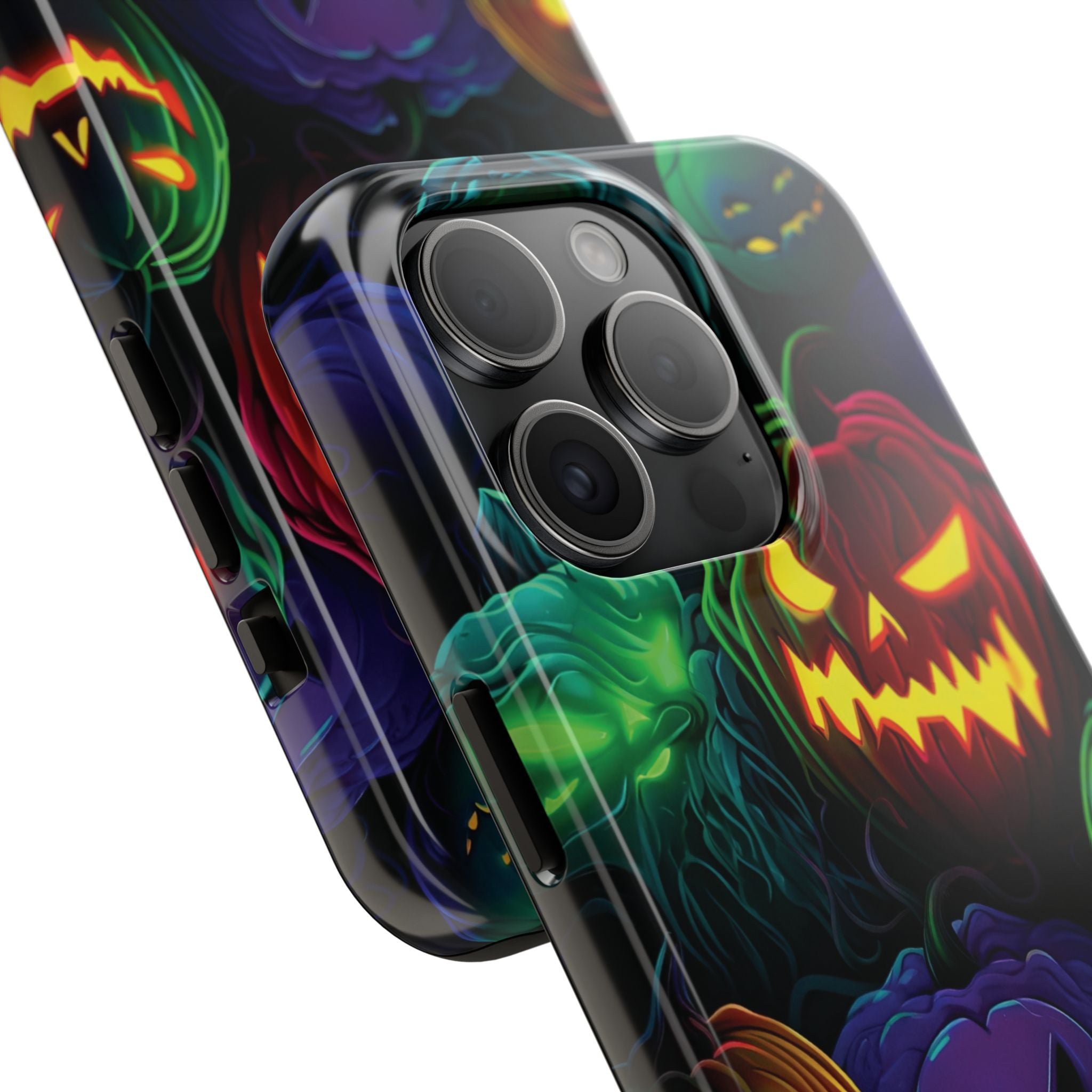 Halloween Pumpkin Phone Case, Spooky Fall Accessory, Tough Phone Cover, Halloween Gift, Pumpkin Decor