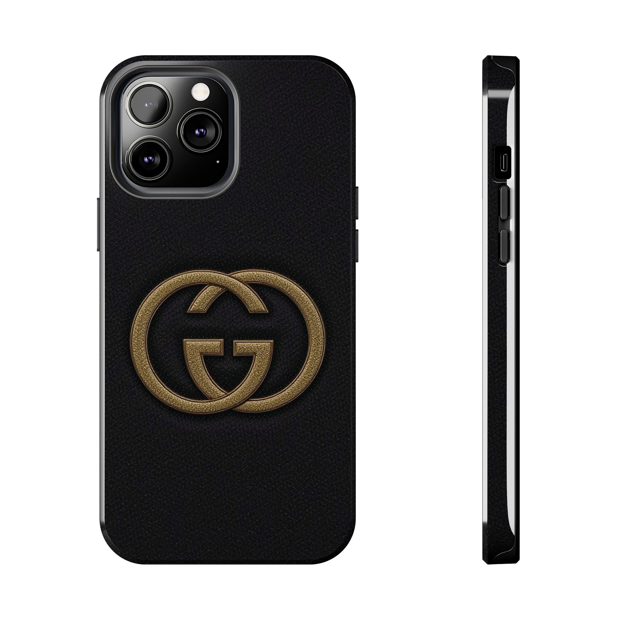 Stylish Tough Phone Cases with Elegant Logo, Durable Protection, Fashion Accessory, Smartphone Cases, Gift for Her or Him