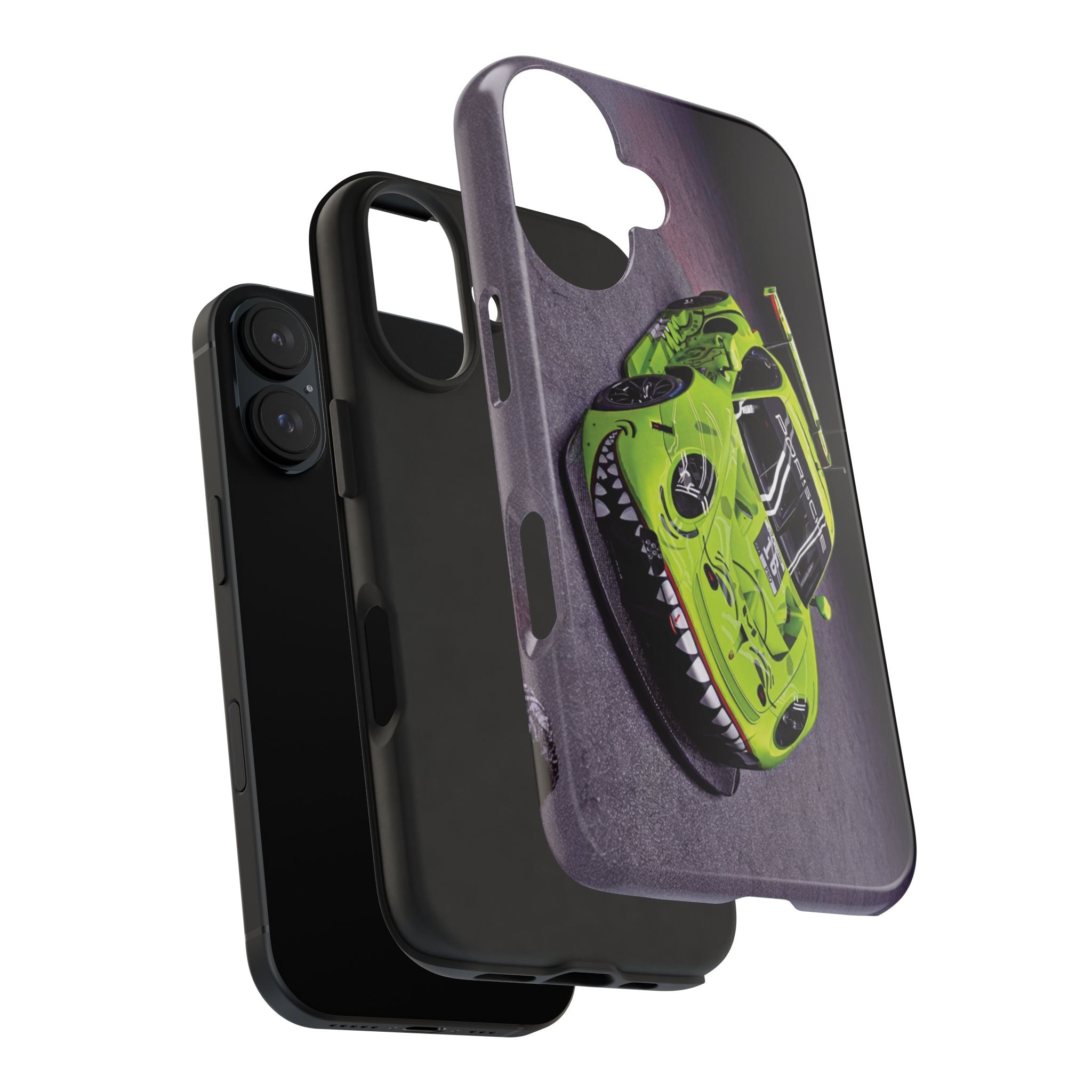 Vibrant Racing Phone Cases, Tough Car Protection, Gift for Car Lovers, Personalized Auto-Themed Accessories, Unique Tech Gifts