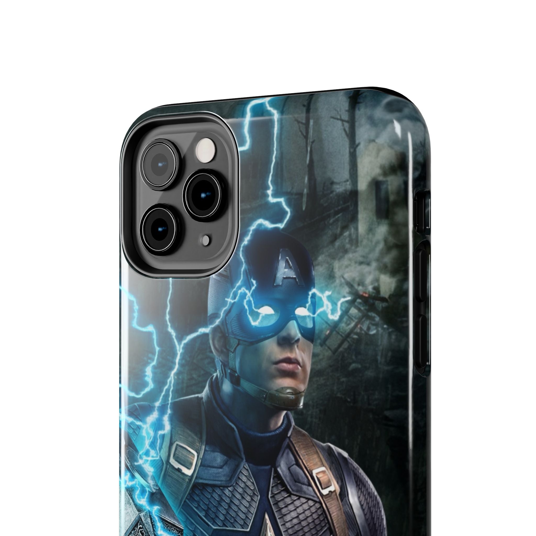 Captain America Superhero Tough Phone Cases, Hero Phone Cover, Gift for Gamers, Superhero Accessory, Durable Phone Case for Every Occasion