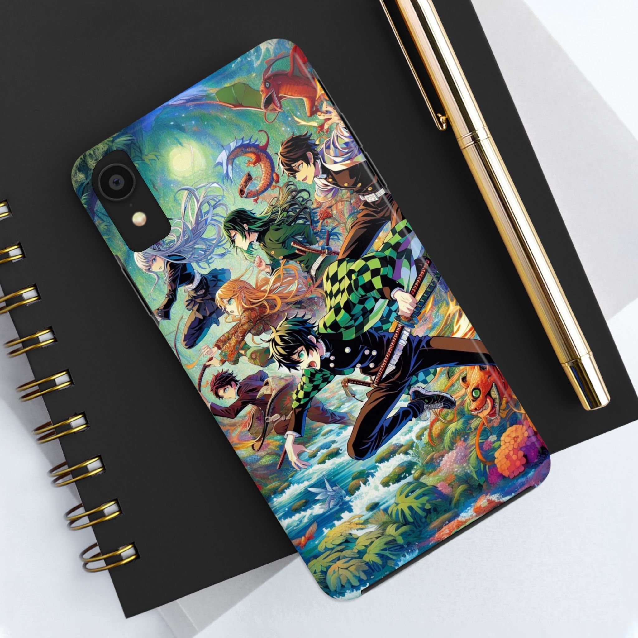 Vibrant Anime Tough Phone Cases, Protective Covers, Gifts for Fans, Geeky Accessories, Birthday or Holiday Presents