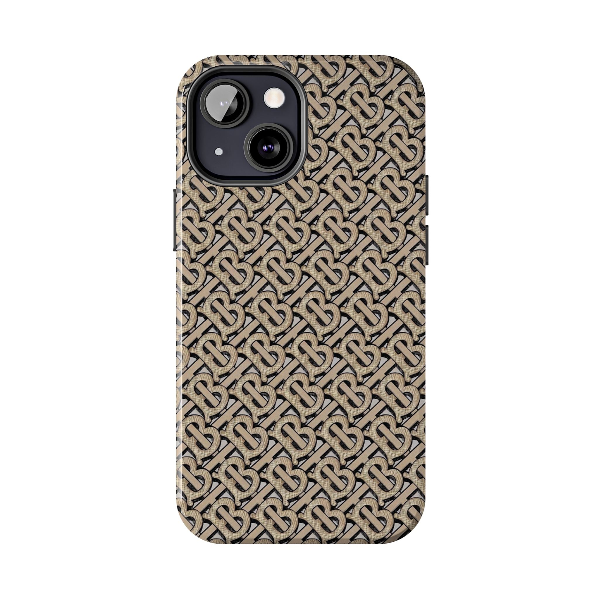 Elegant Interwoven Pattern Tough Phone Cases, Stylish Phone Covers, Durable Cases for Everyday Adventures, Gift for Phone Lovers