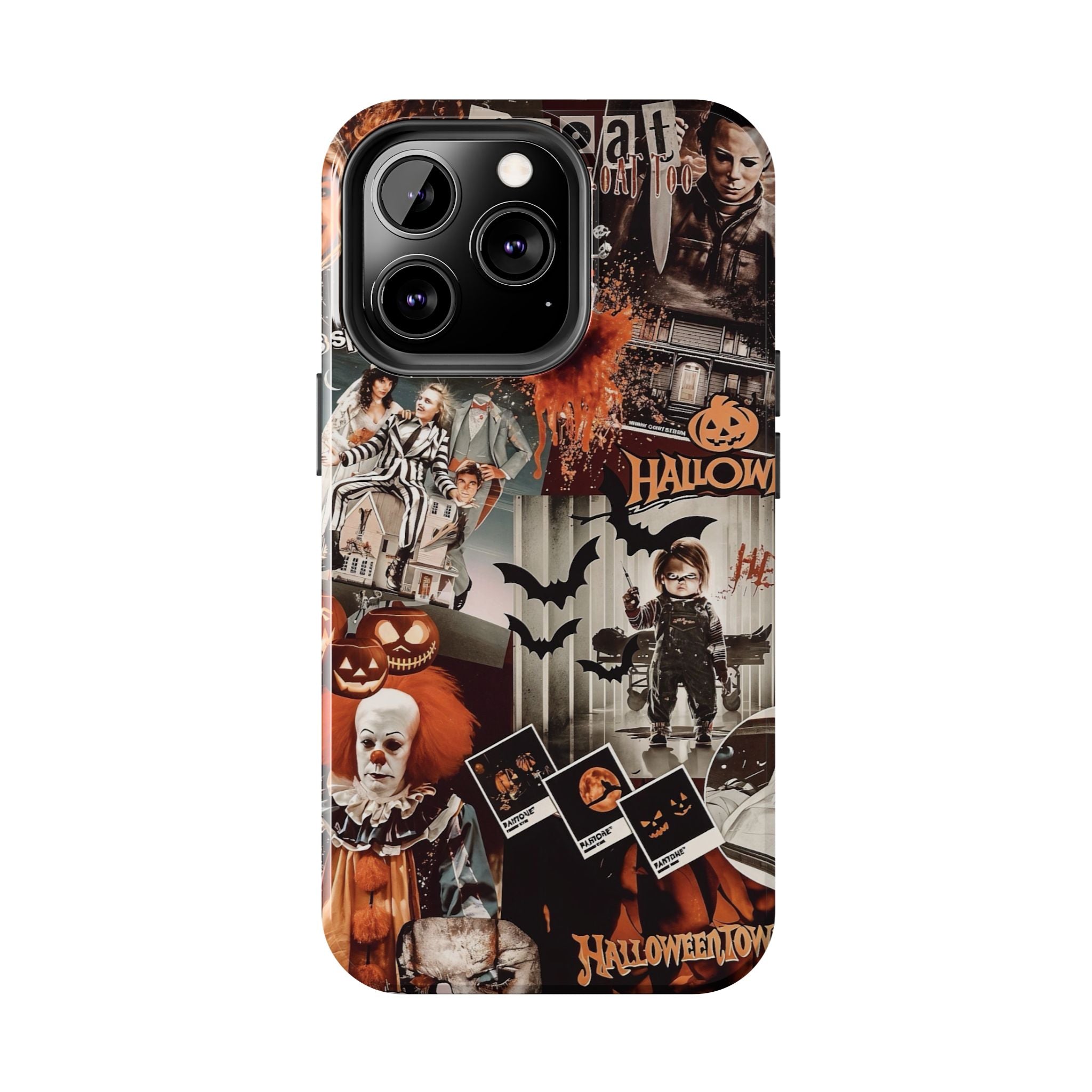 Halloween Phone Cases, Spooky Decor, Fall Celebration, Gift for Horror Fans, Trick or Treat Essentials