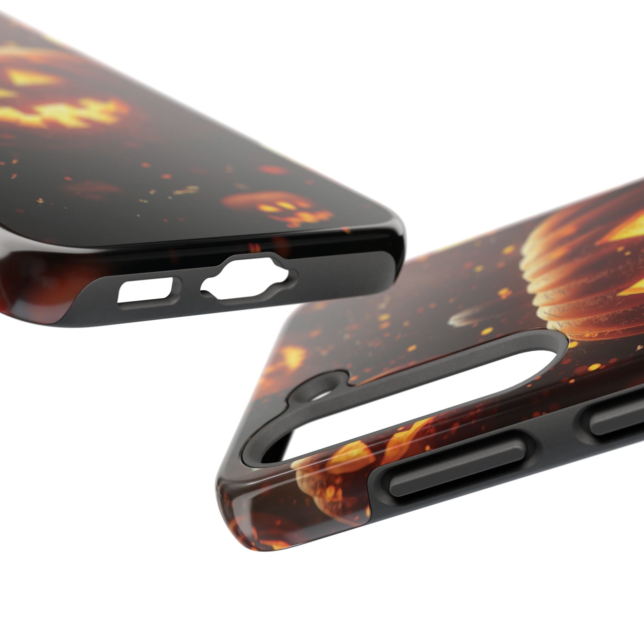 Halloween Pumpkin Tough Phone Cases, Spooky Mobile Covers, Fall Decor, Halloween Gift, Pumpkin Design, Halloween Accessories