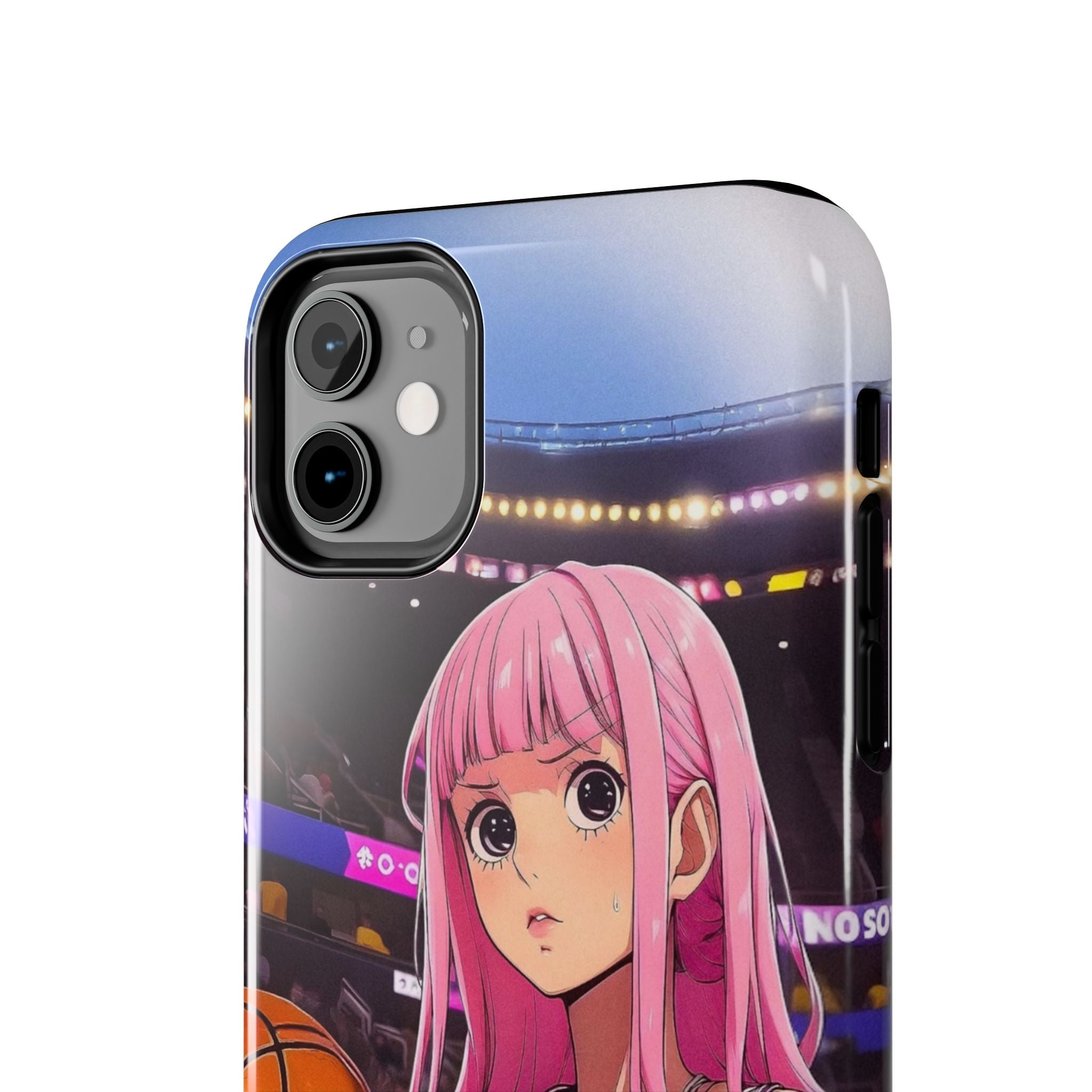 Sporty Anime Phone Cases - Tough Protection, Unique Basketball Design, Gift for Fans, Durable Soft Case, Perfect for Sports Lovers