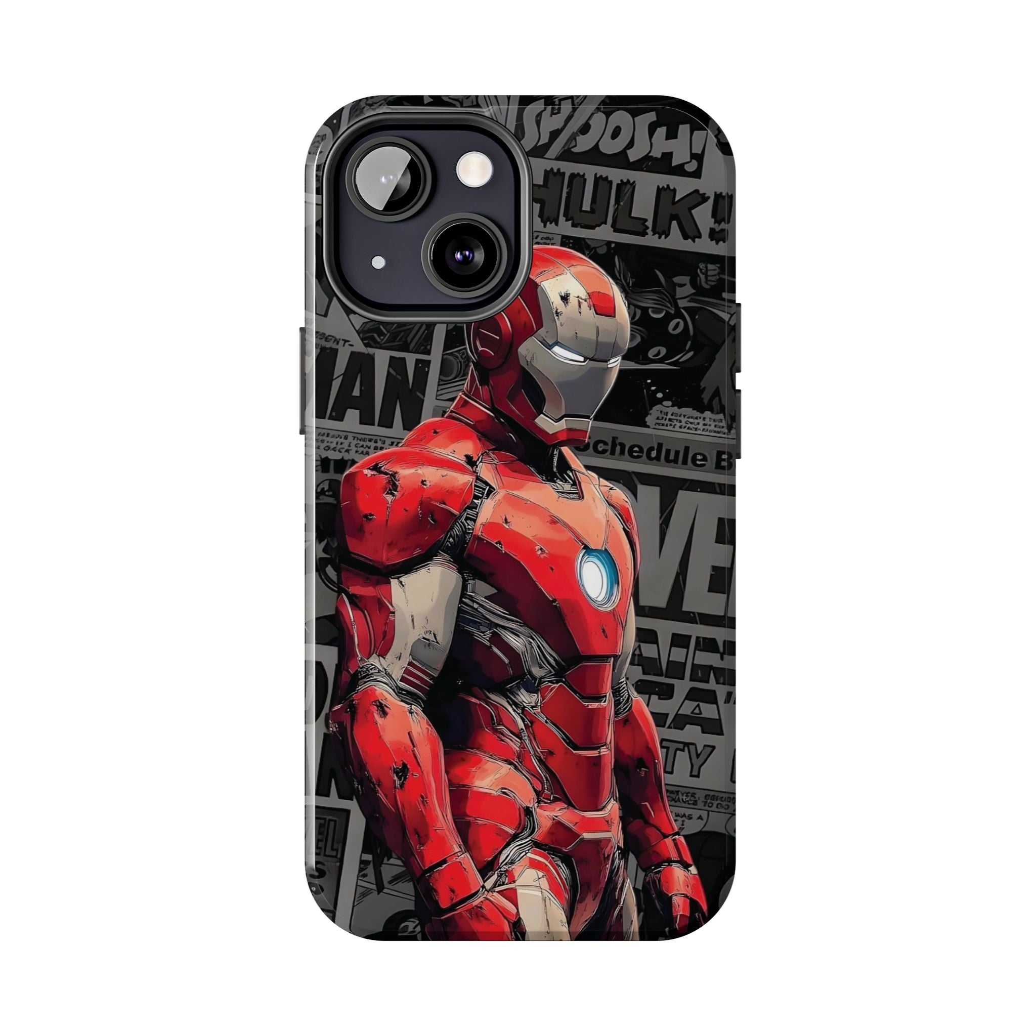 Iron Man Hero Tough Phone Cases - Durable, Stylish, Perfect for Marvel Fans, Geek Gifts, Comic Book Lovers, Unique Accessories