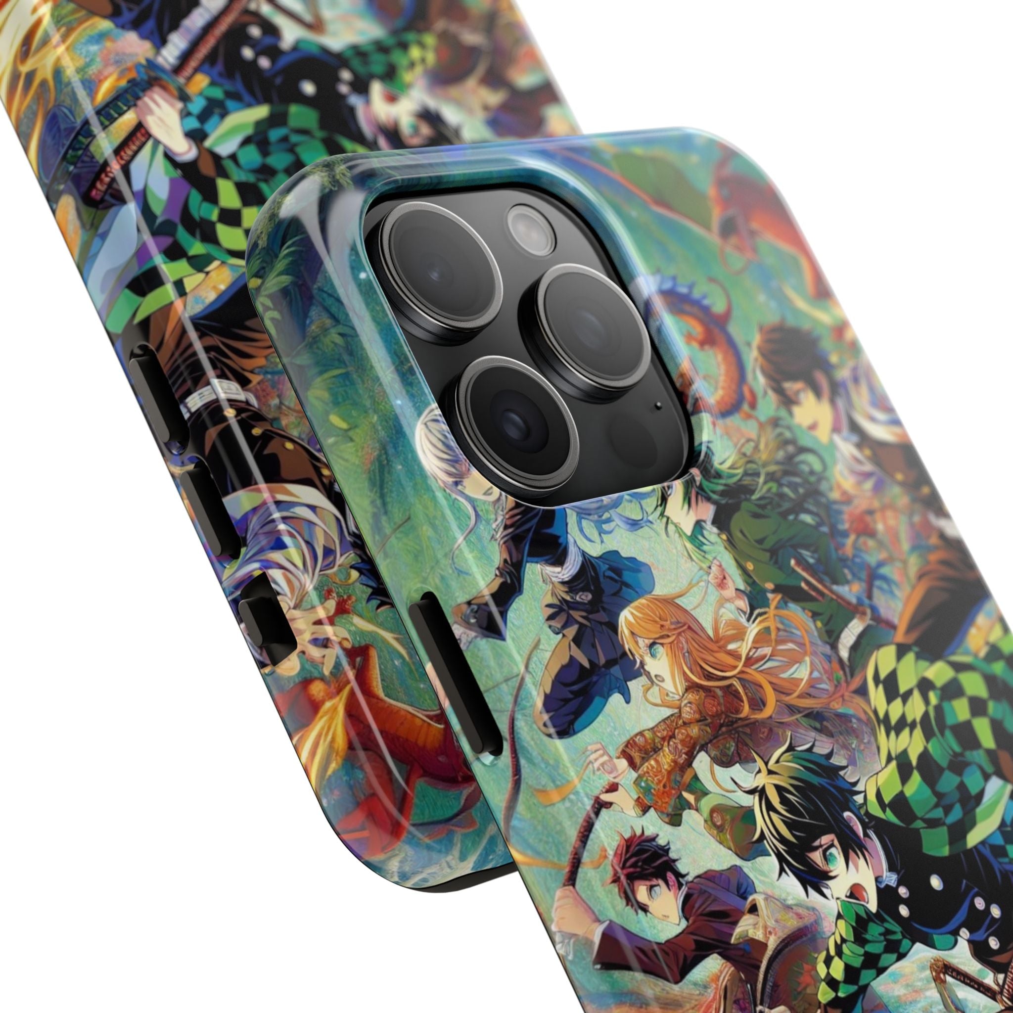 Vibrant Anime Tough Phone Cases, Protective Covers, Gifts for Fans, Geeky Accessories, Birthday or Holiday Presents