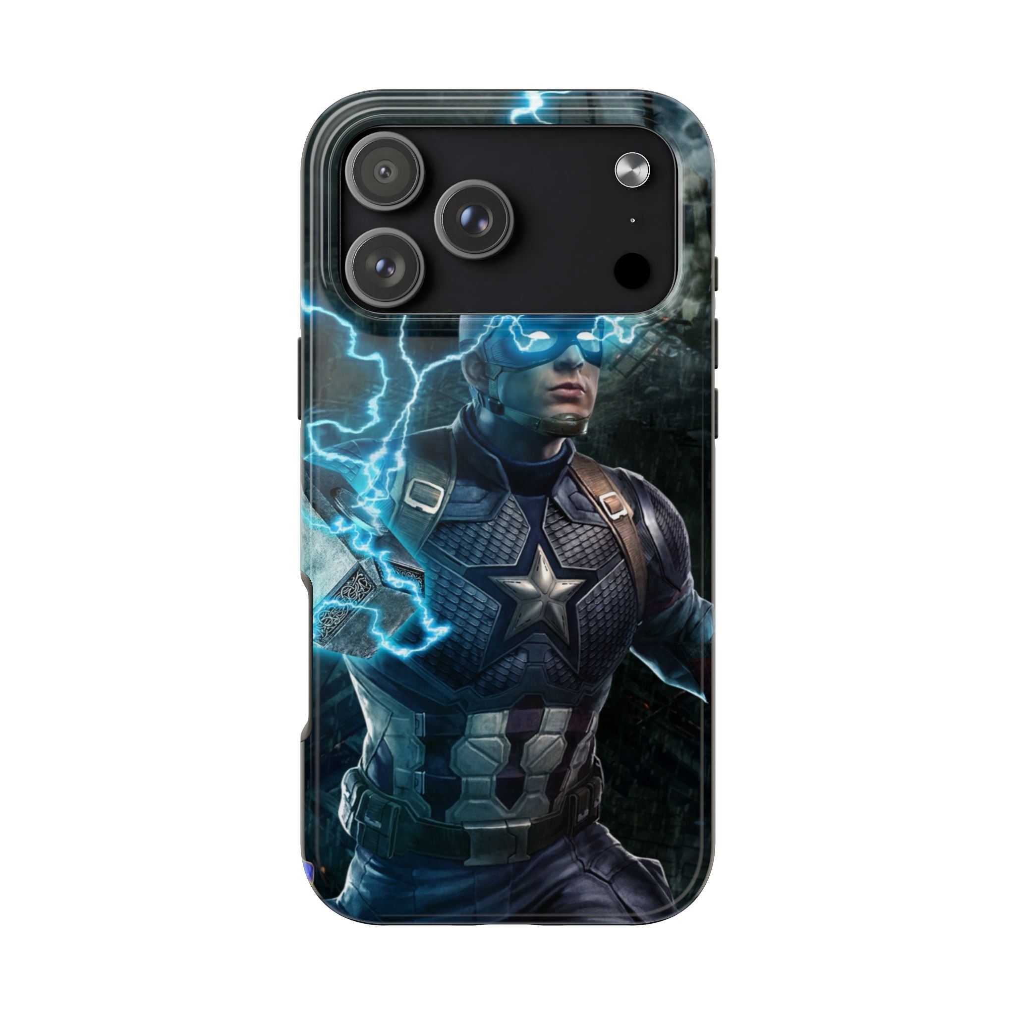 Captain America Superhero Tough Phone Cases, Hero Phone Cover, Gift for Gamers, Superhero Accessory, Durable Phone Case for Every Occasion