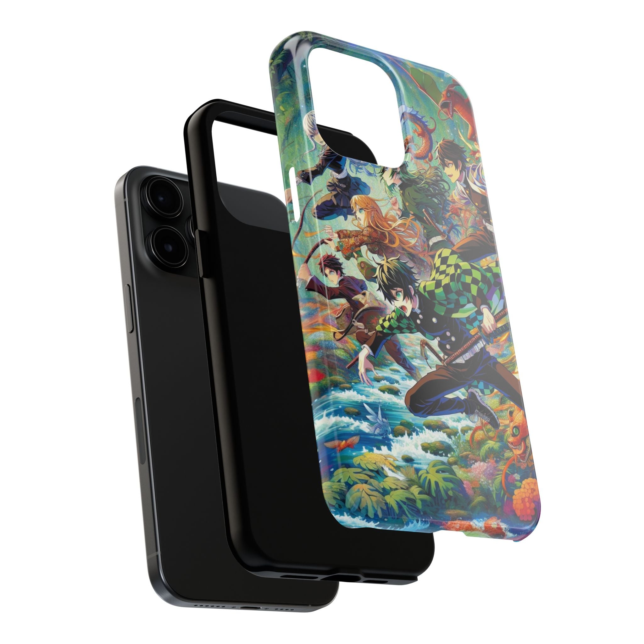 Vibrant Anime Tough Phone Cases, Protective Covers, Gifts for Fans, Geeky Accessories, Birthday or Holiday Presents