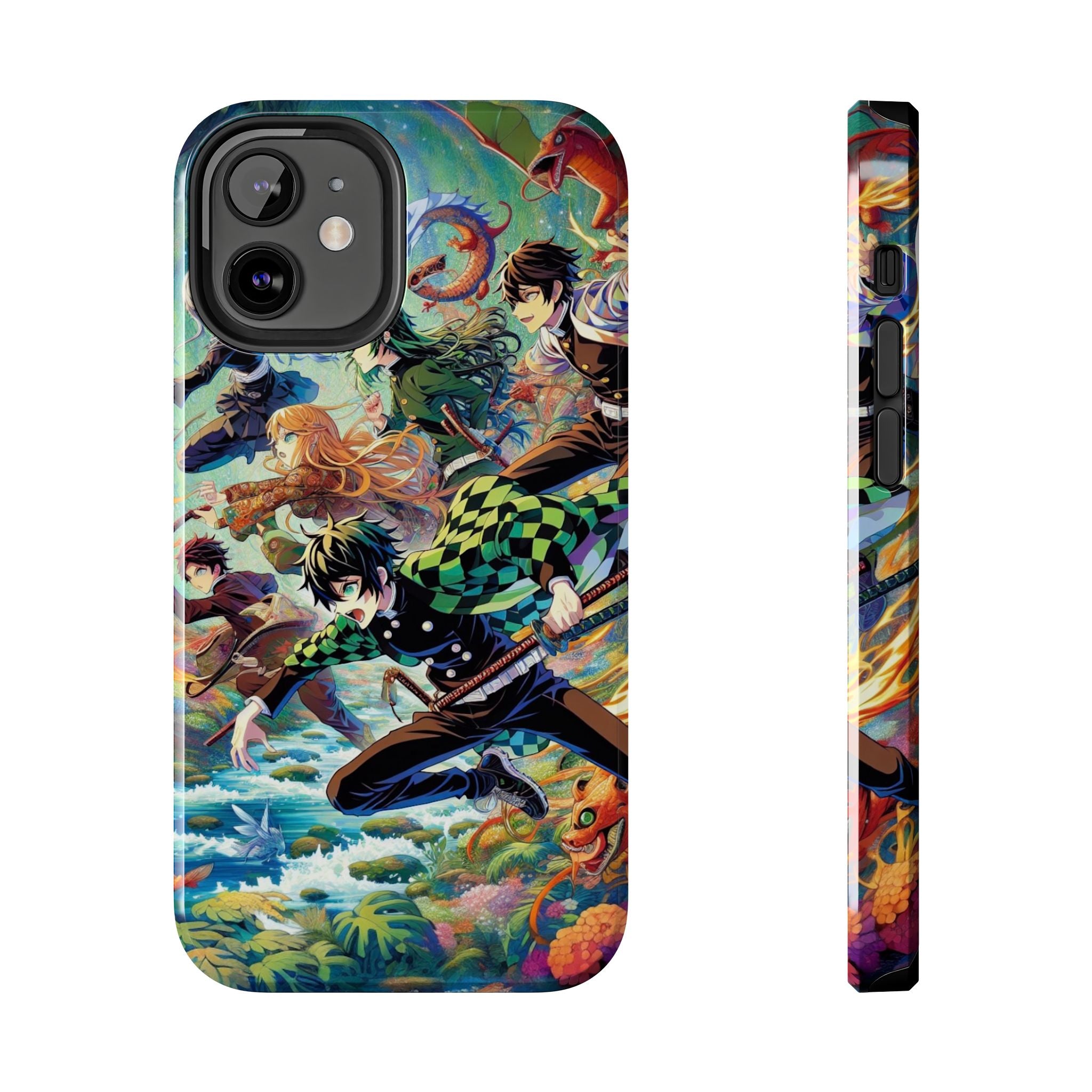 Vibrant Anime Tough Phone Cases, Protective Covers, Gifts for Fans, Geeky Accessories, Birthday or Holiday Presents