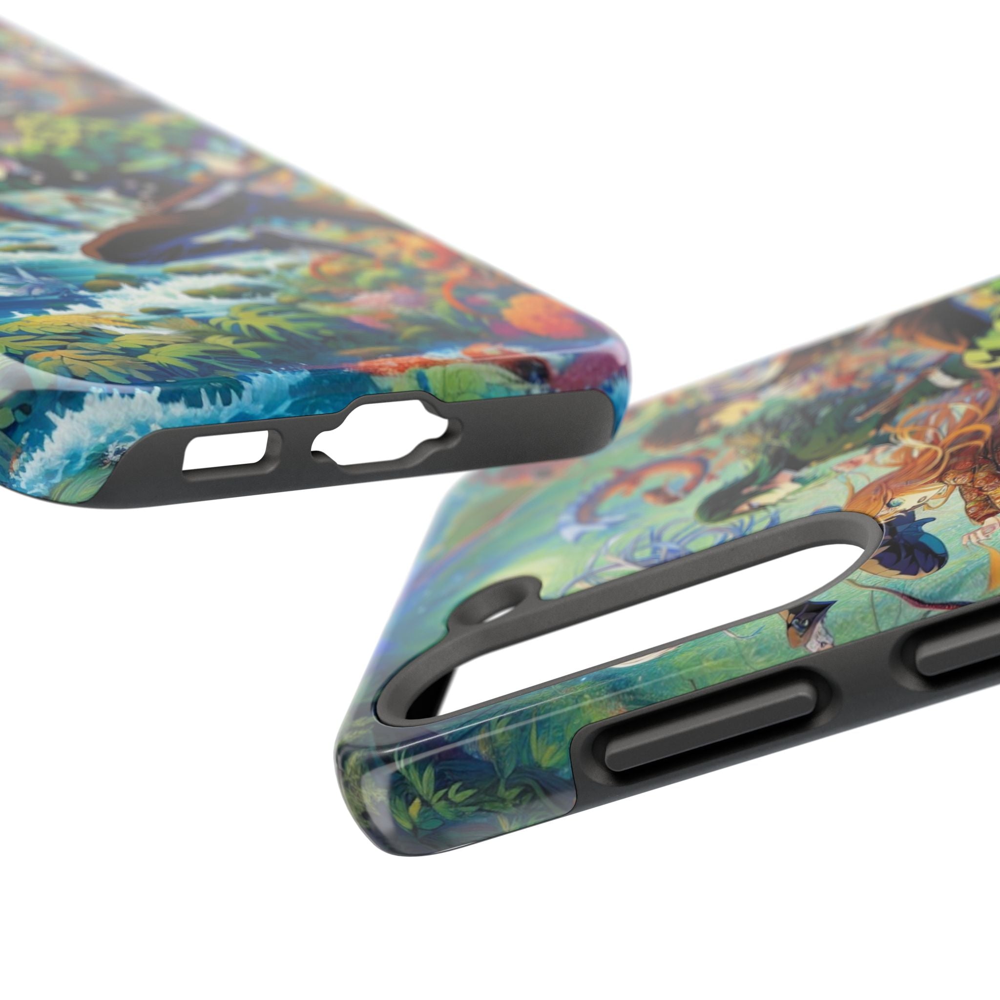 Vibrant Anime Tough Phone Cases, Protective Covers, Gifts for Fans, Geeky Accessories, Birthday or Holiday Presents