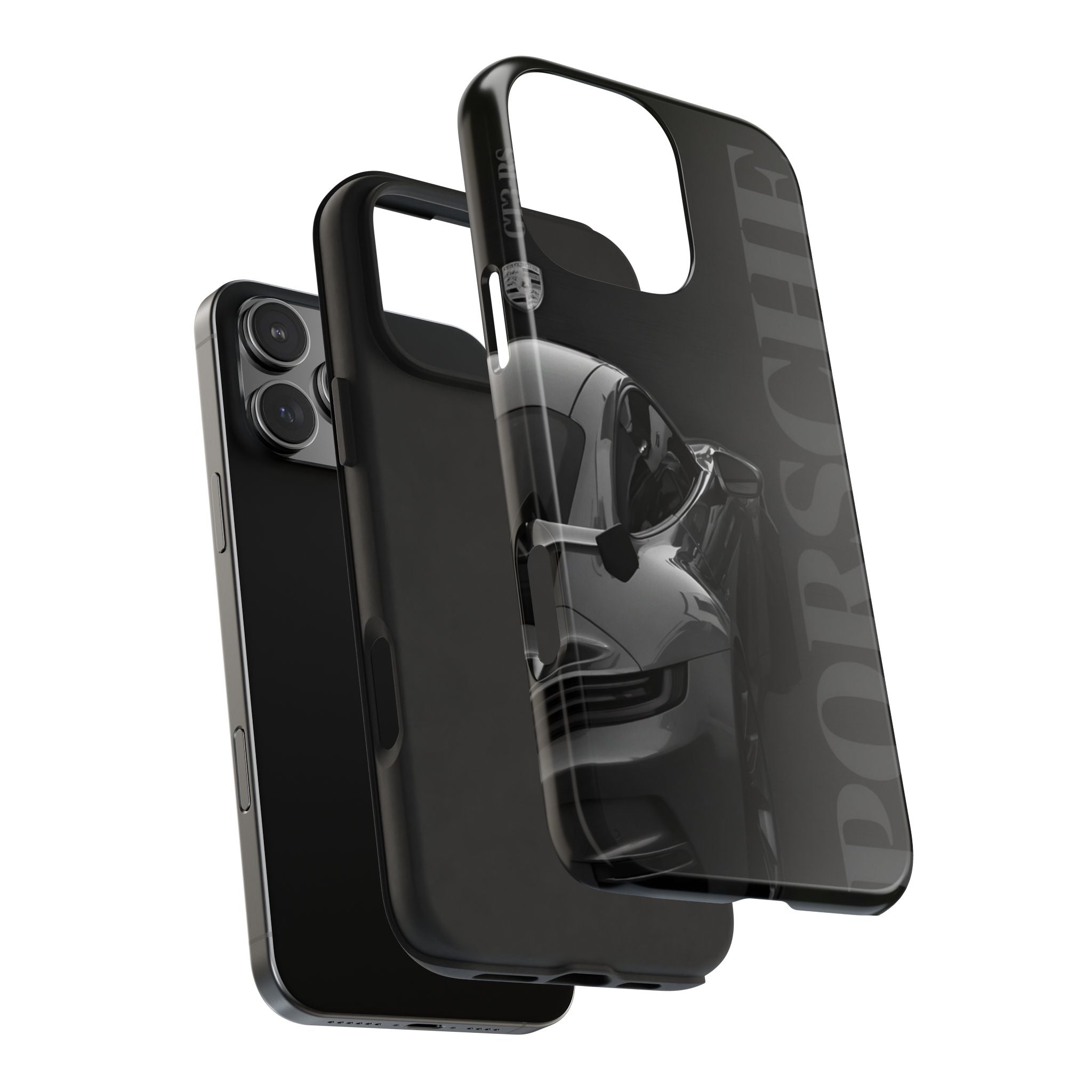 Sleek Automotive Phone Cases for Car Lovers, Stylish Protective Case, Porsche-Inspired Design, Gifts for Him, Unique Accessories