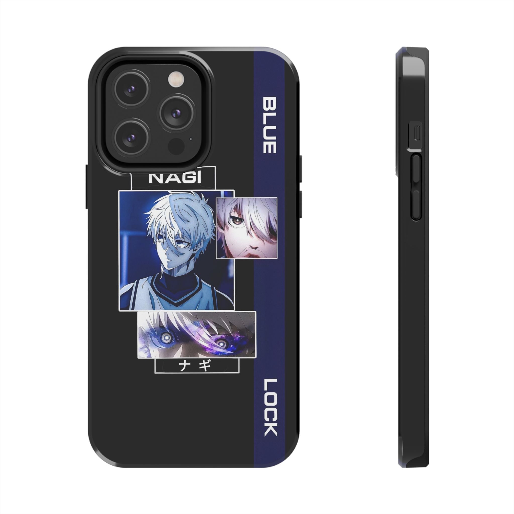 Stylish Tough Phone Cases - Anime Nagi Blue Lock Design, Anime Merchandise, Unique Phone Accessories, Gift for Fans, Durable Protection