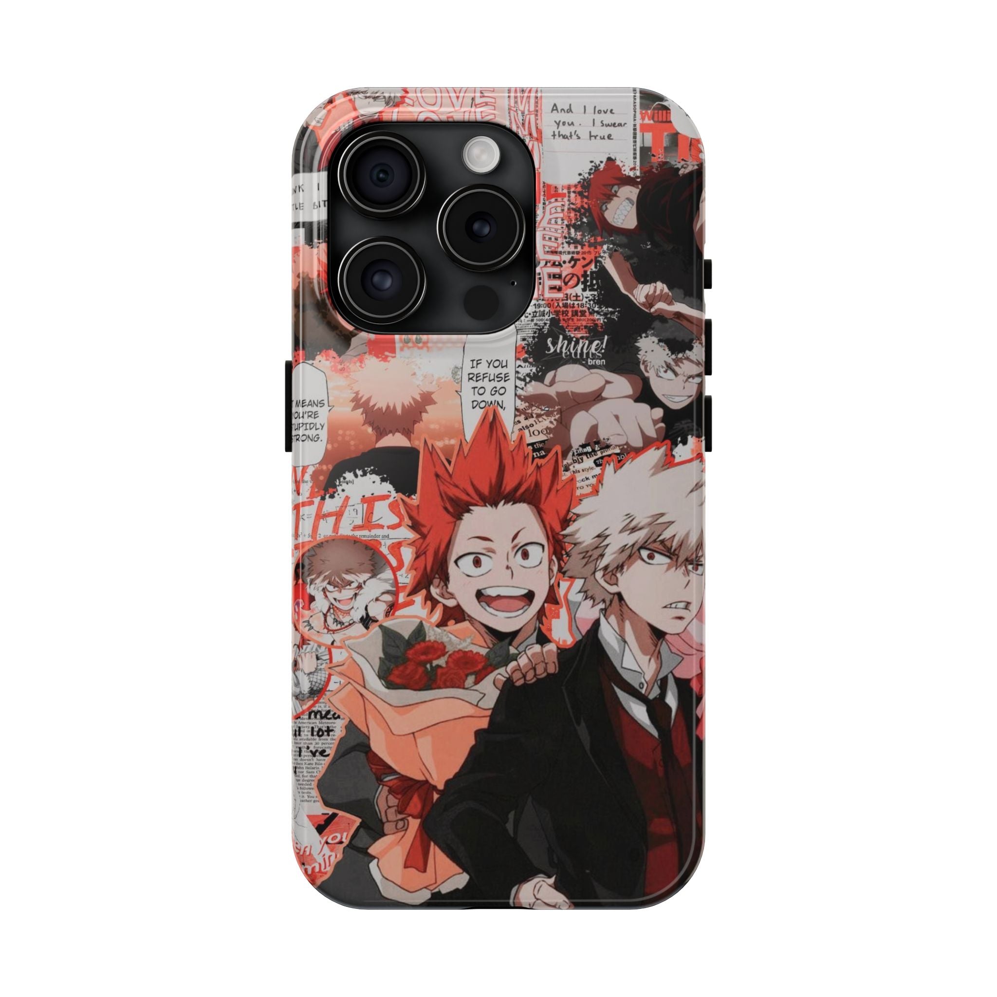 Anime-Inspired Tough Phone Cases - Stylish Protection, Gift for Fans, Unique Design for Everyday Use, Perfect for Holidays, Cosplay Events