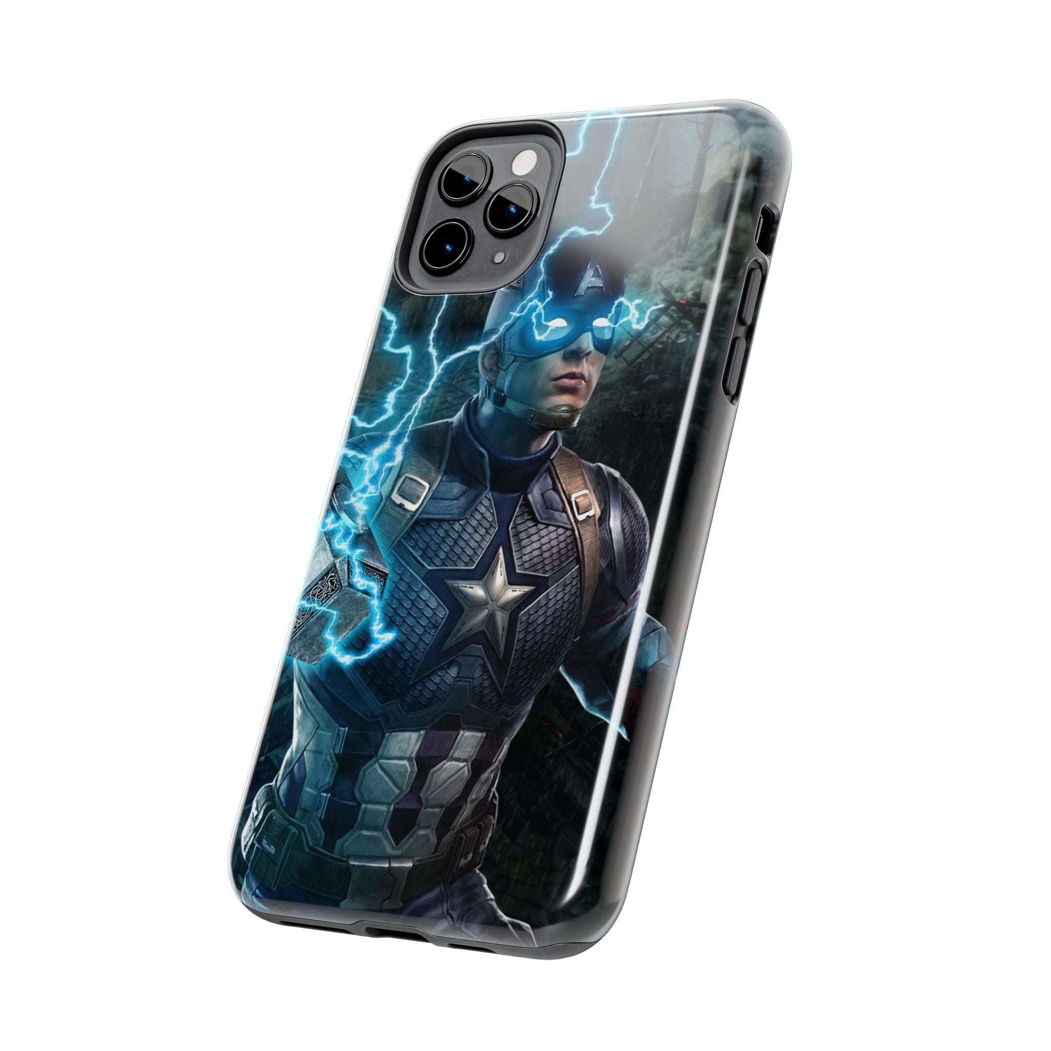 Captain America Superhero Tough Phone Cases, Hero Phone Cover, Gift for Gamers, Superhero Accessory, Durable Phone Case for Every Occasion