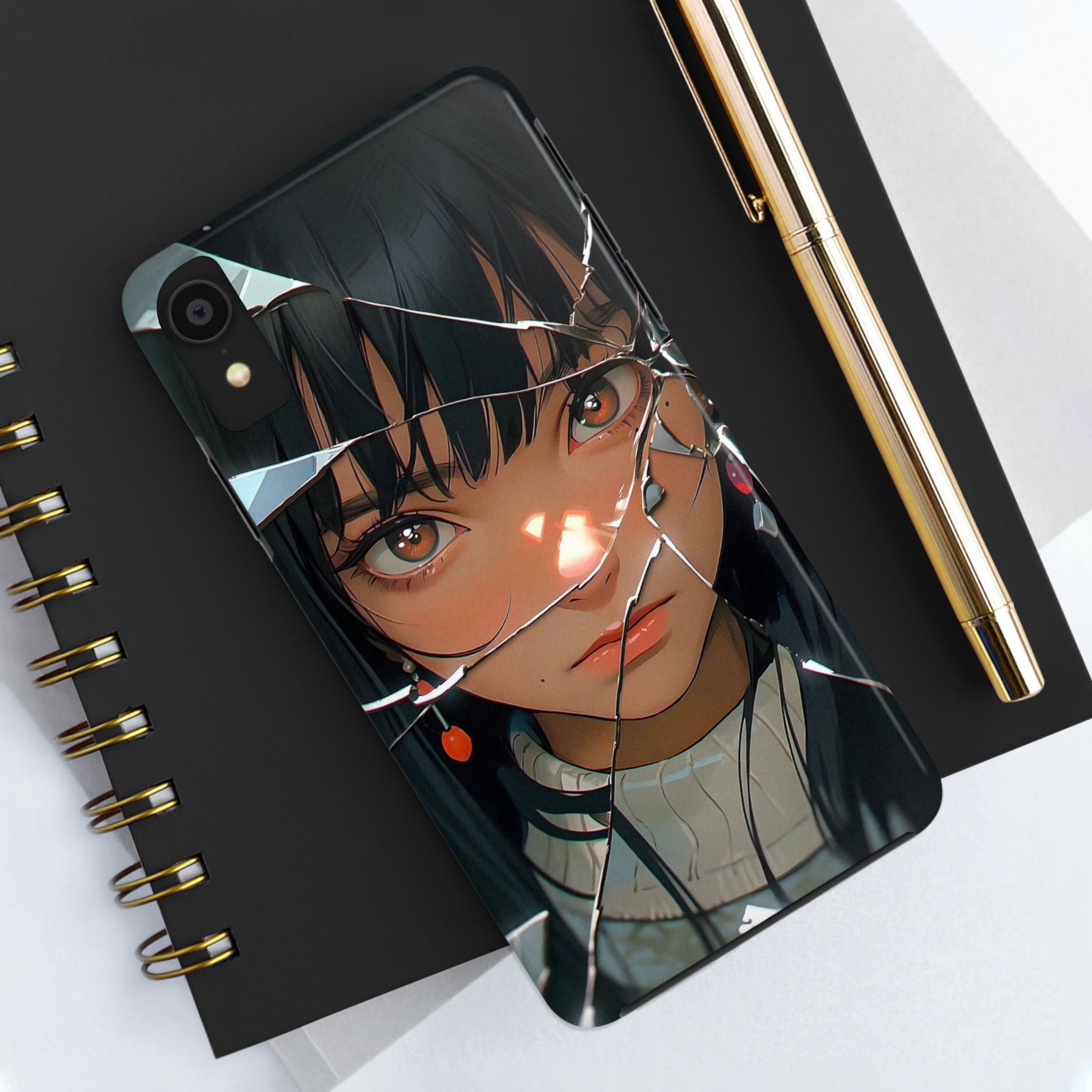 Anime-Inspired Tough Phone Cases, Durable Phone Cover, Unique Phone Protector, Gift for Anime Lovers, Aesthetic Cell Phone Case