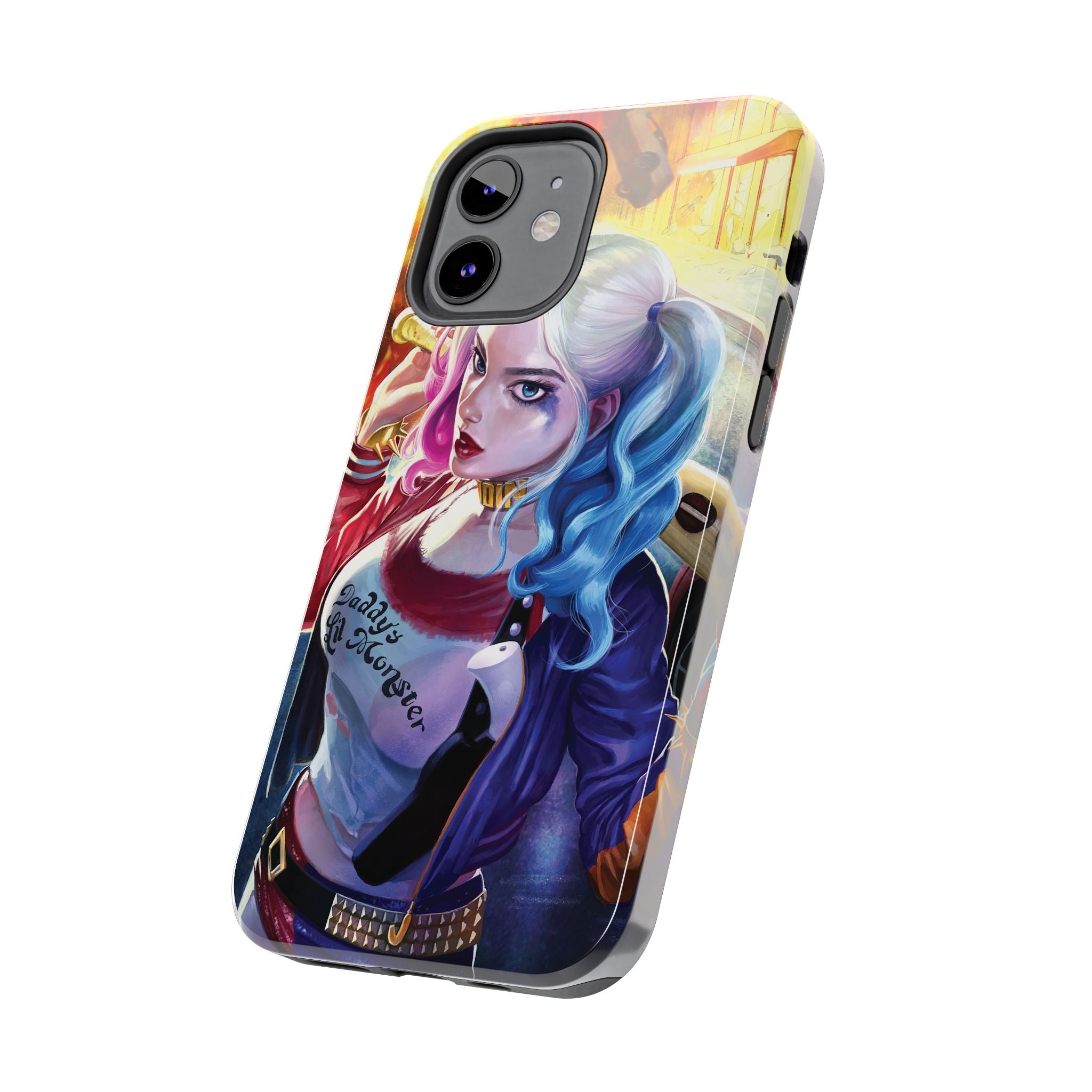 Harley Quinn Tough Phone Cases, Stylish Phone Protector for Women, Anime Style Mobile Cover, Unique Gift for Gamers, Pop Culture Accessories