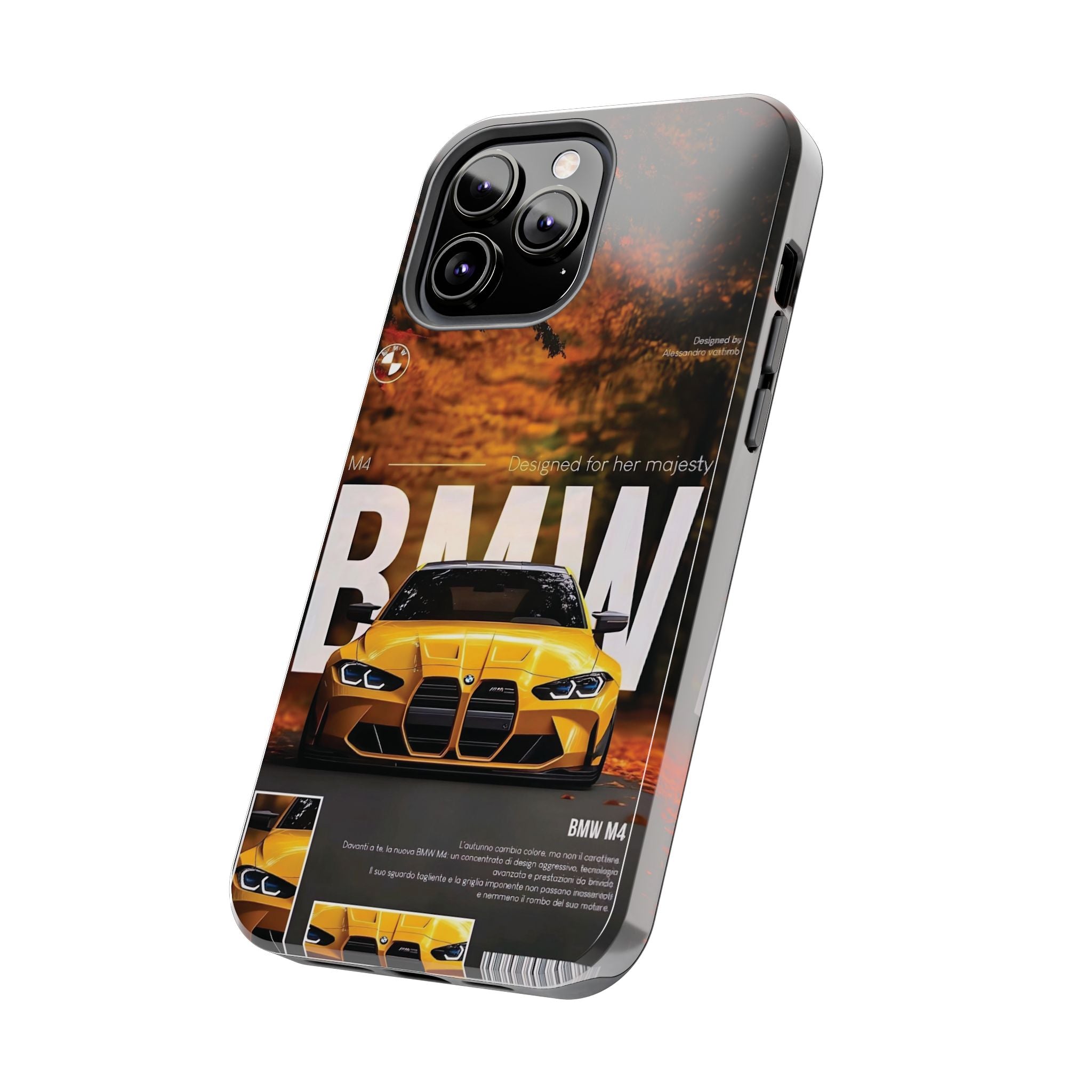 BMW M4 Tough Phone Cases, Car Enthusiast Accessories, Durable Phone Covers, Unique Gifts for Him, Stylish Protection, Birthday Present
