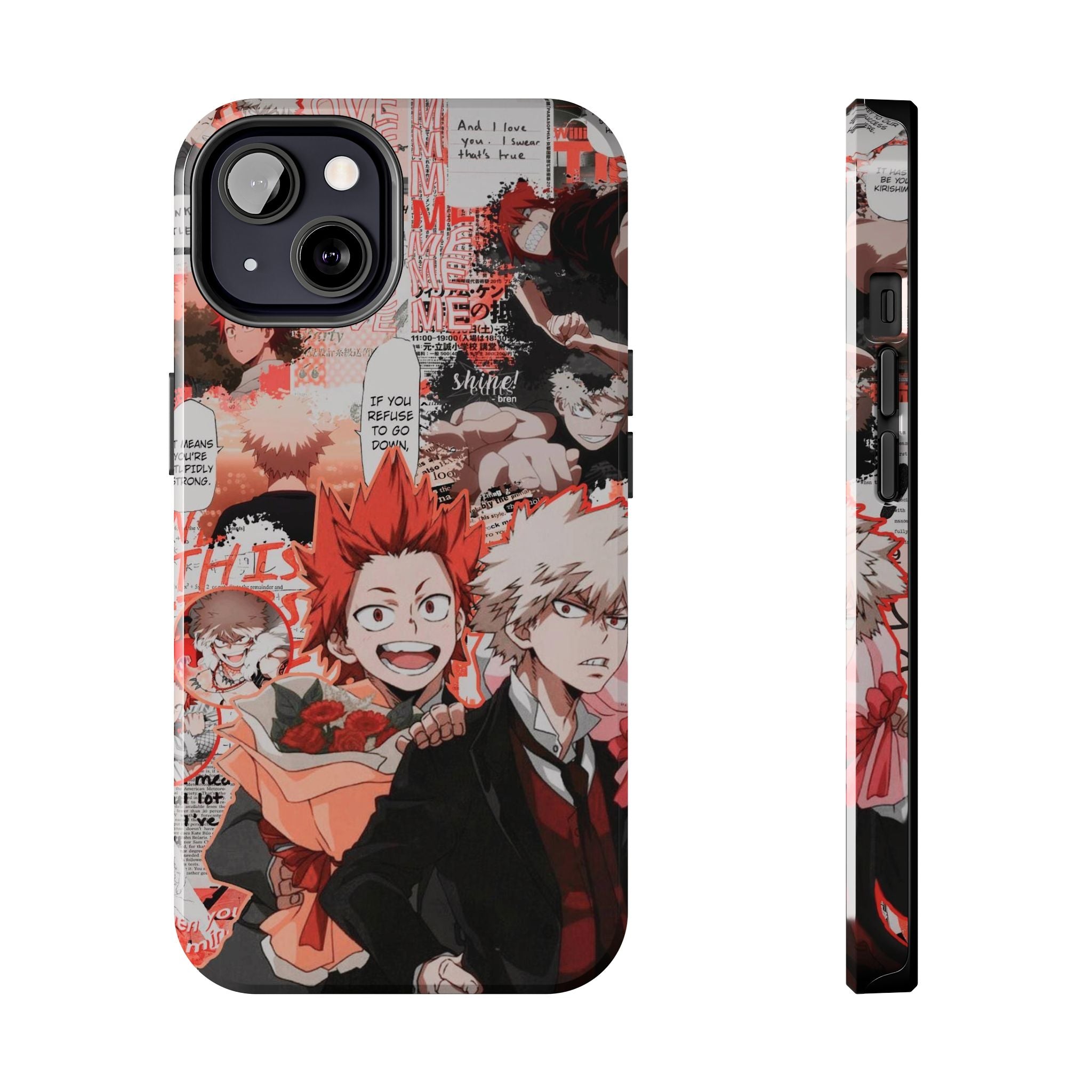 Anime-Inspired Tough Phone Cases - Stylish Protection, Gift for Fans, Unique Design for Everyday Use, Perfect for Holidays, Cosplay Events