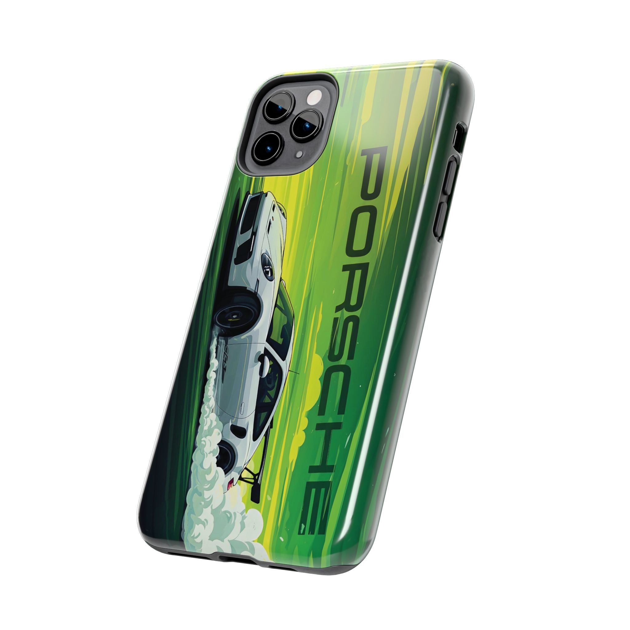 Porsche Tough Phone Cases, Luxury Car Accessories, Durable Phone Cover, Auto Enthusiast Gift, Sports Car Merchandise