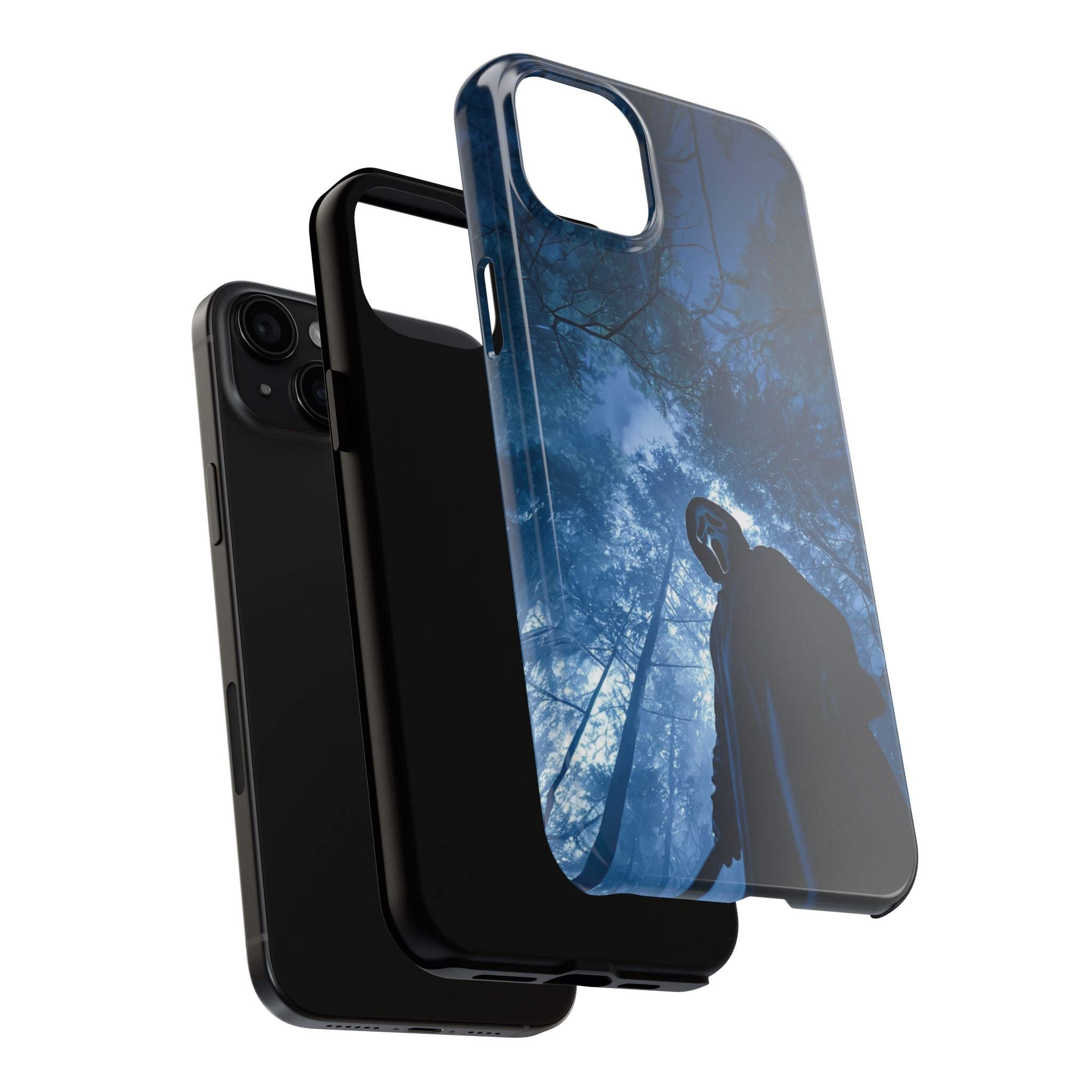 Spooky Forest Phone Cases – Creepy Horror Design for Halloween, Unique Gift, Dark Aesthetic Accessories, Tough Protection Covers